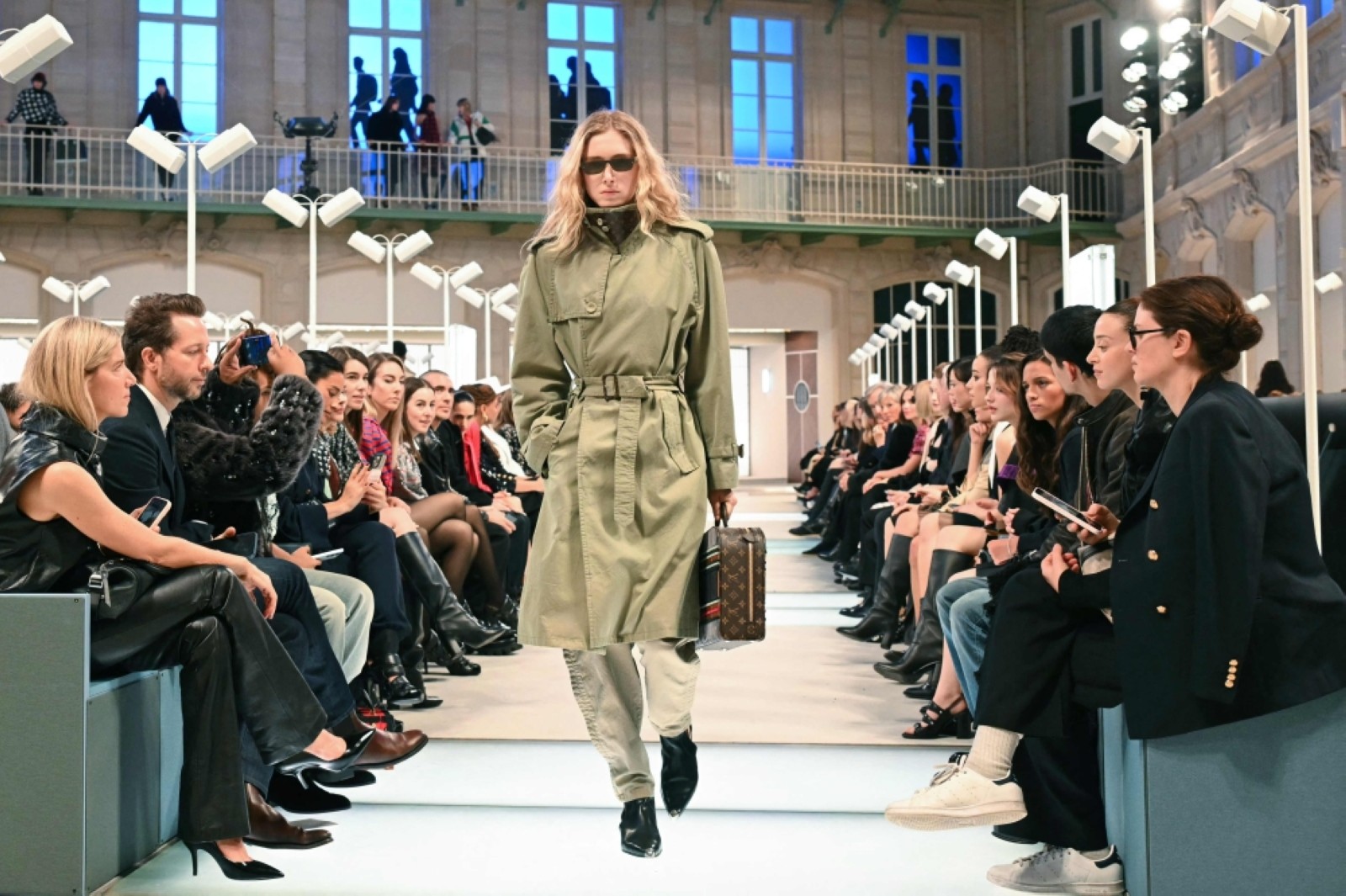 Louis Vuitton draws fashion set to Gare du Nord for runway show