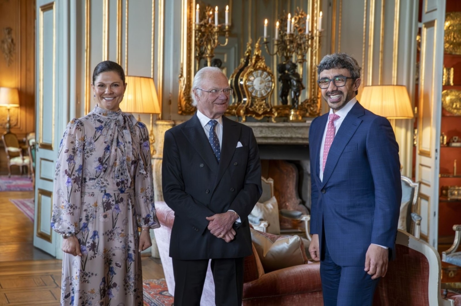 Abdullah, King of Sweden discuss relations