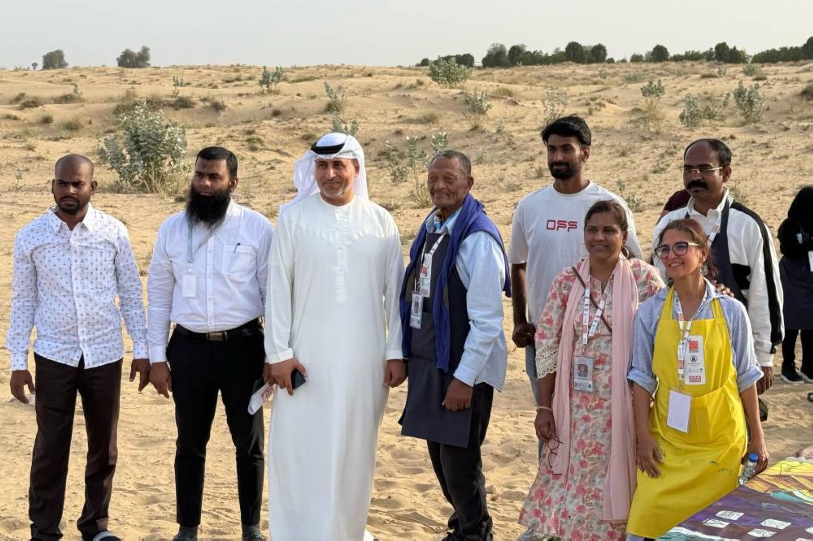 World record for longest abstract by Dubai International Art Centre