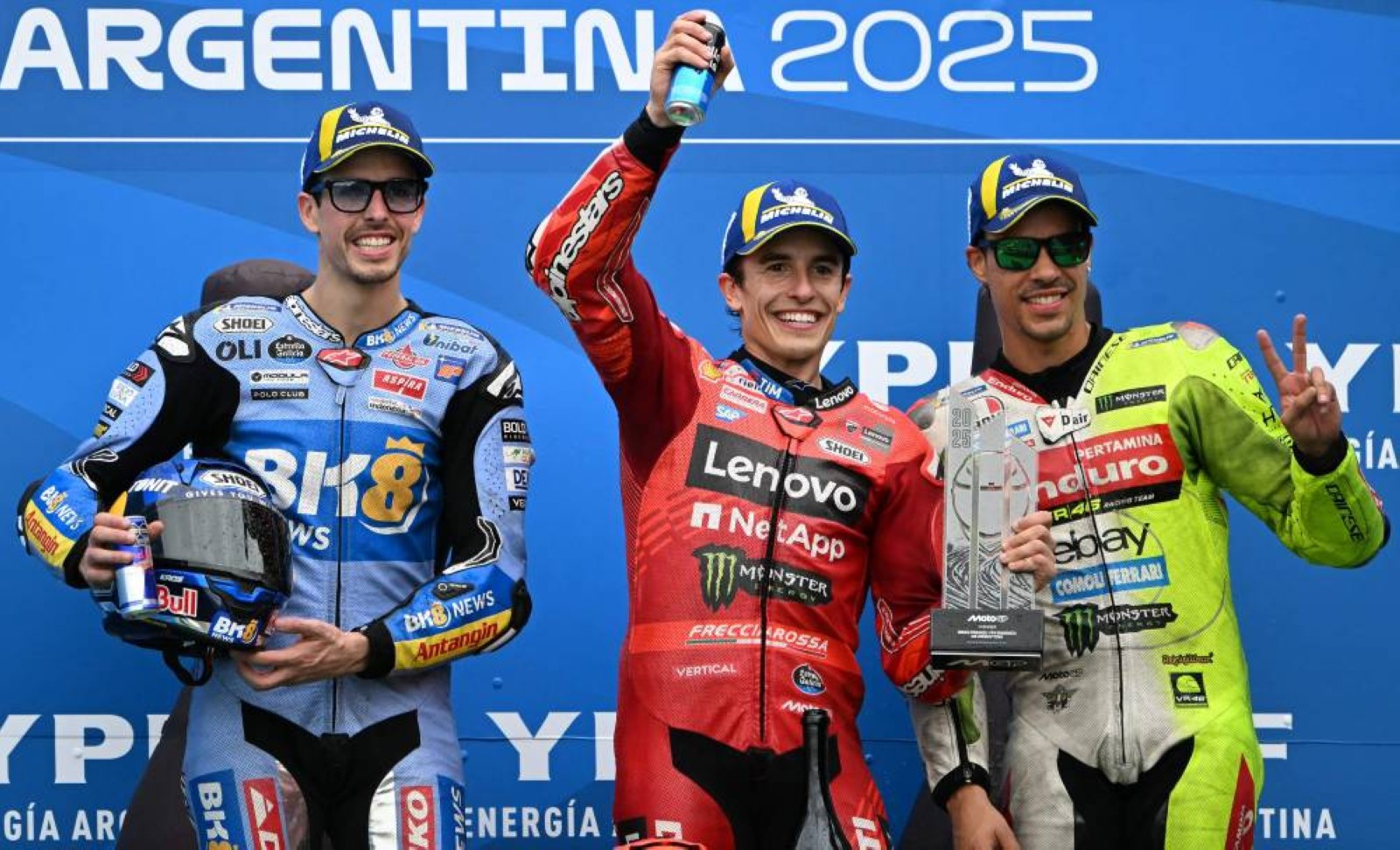 Marc Marquez wins Argentina sprint ahead of brother Alex