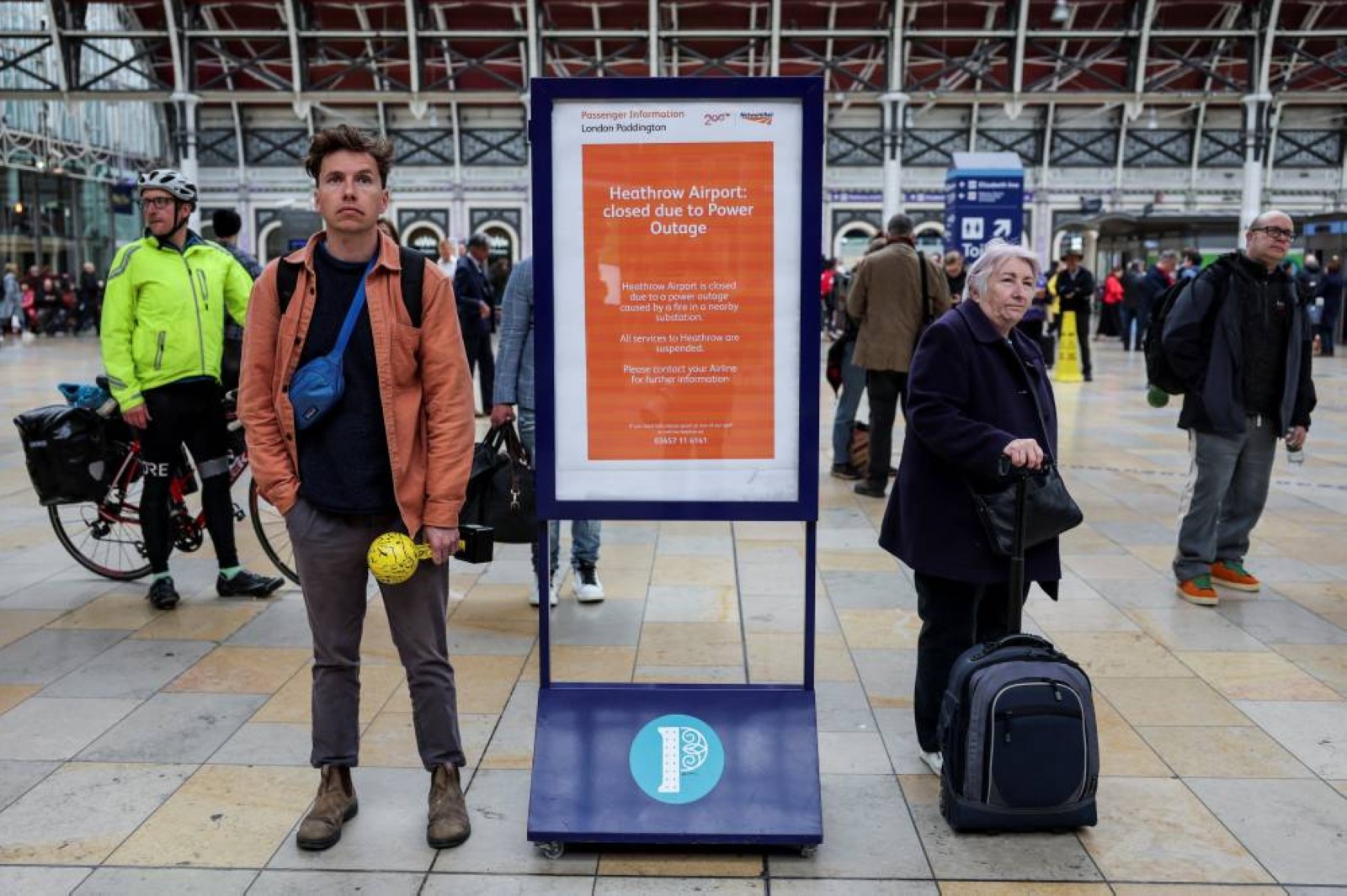'I need to be home:' Stranded Heathrow passengers separated from loved ones