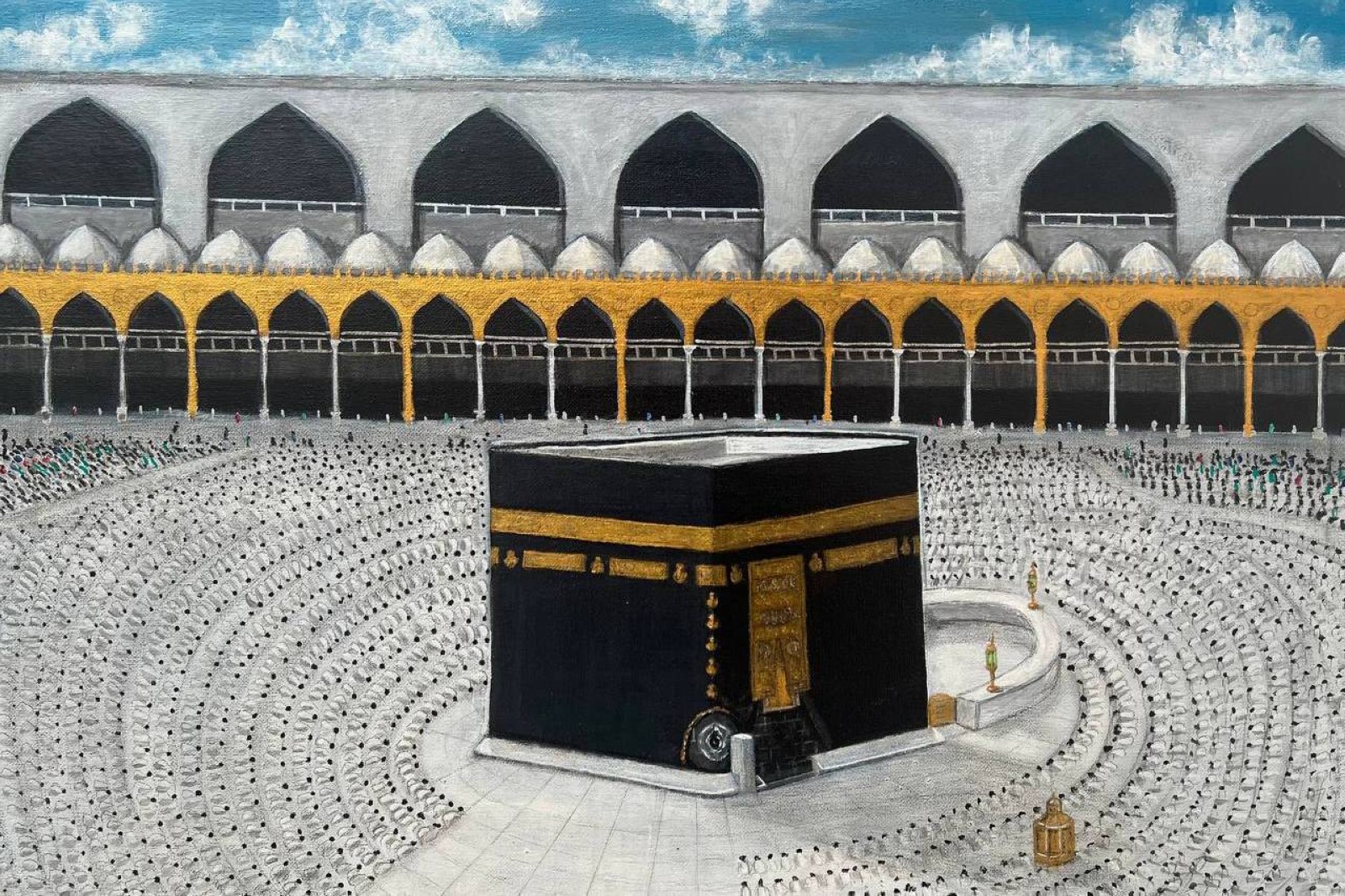 Sumaya Azam’s art drinks deep at the fount of Islamic piety and culture