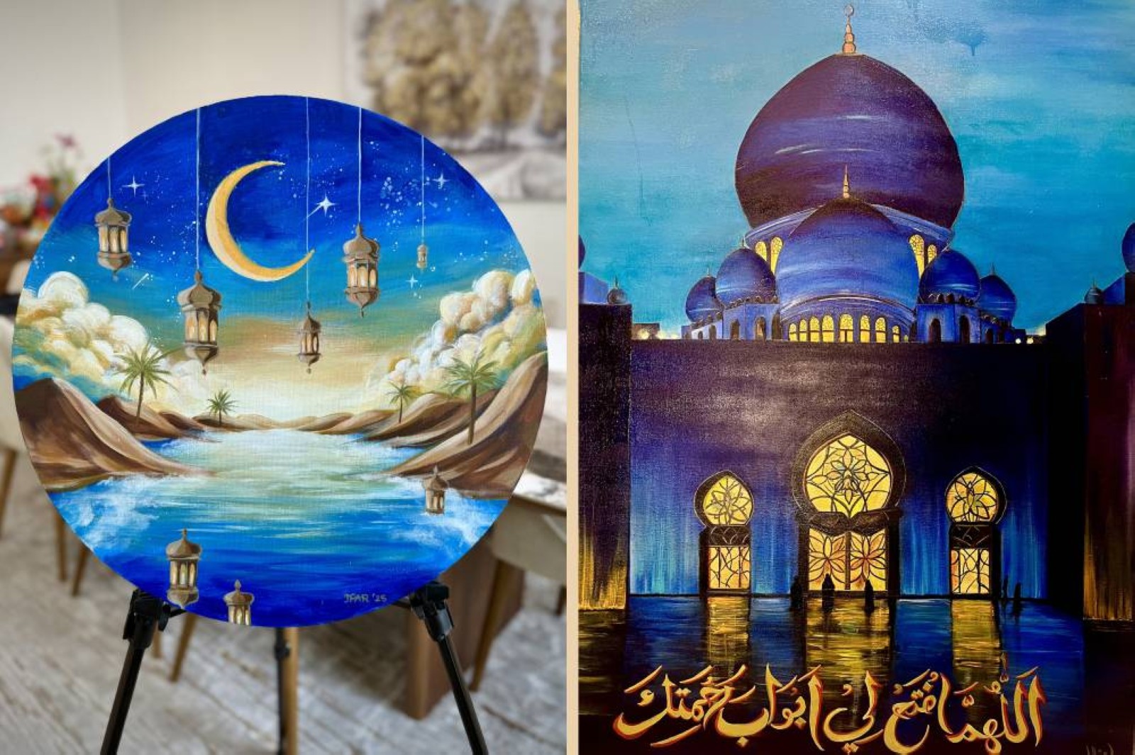 PaintBrush Art Community hosts two exhibitions commemorating Ramadan