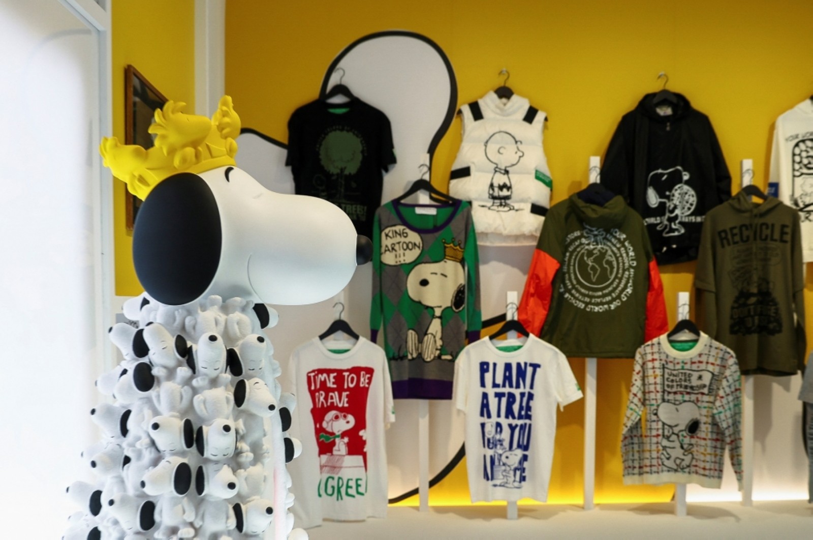 Peanuts and high fashion collide in new Snoopy exhibition in Paris