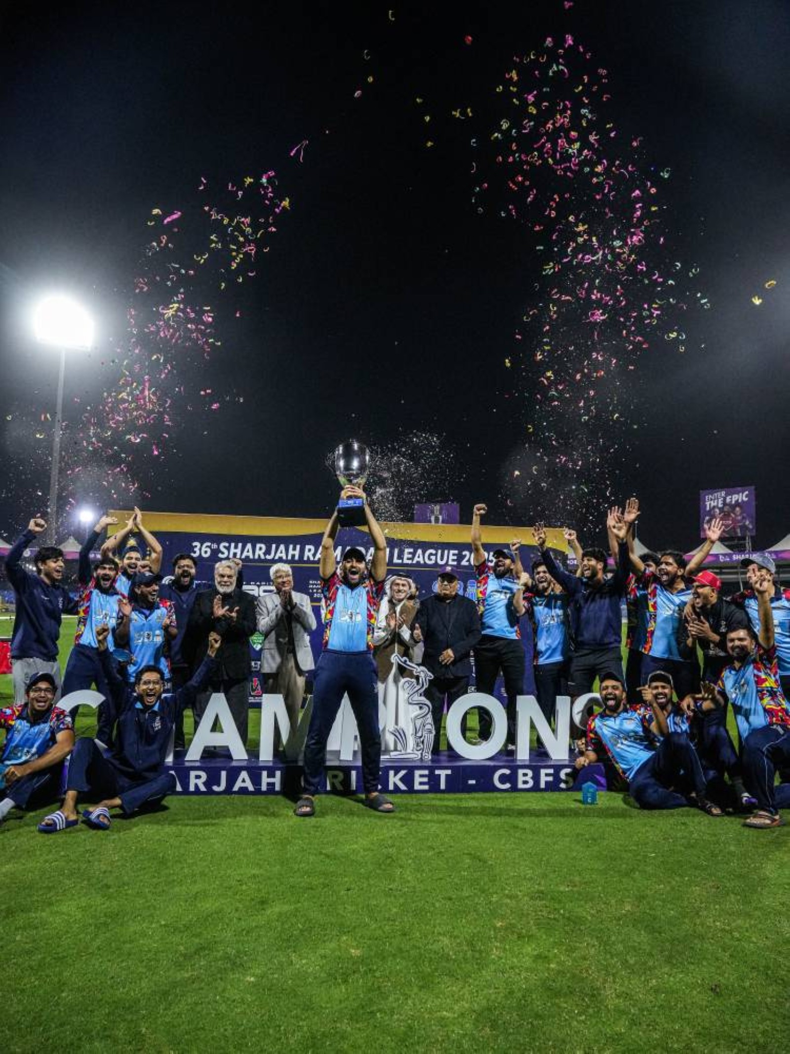 Z Games Strikers triumph in thrilling final to claim 36th Sharjah Ramadan T20 League title