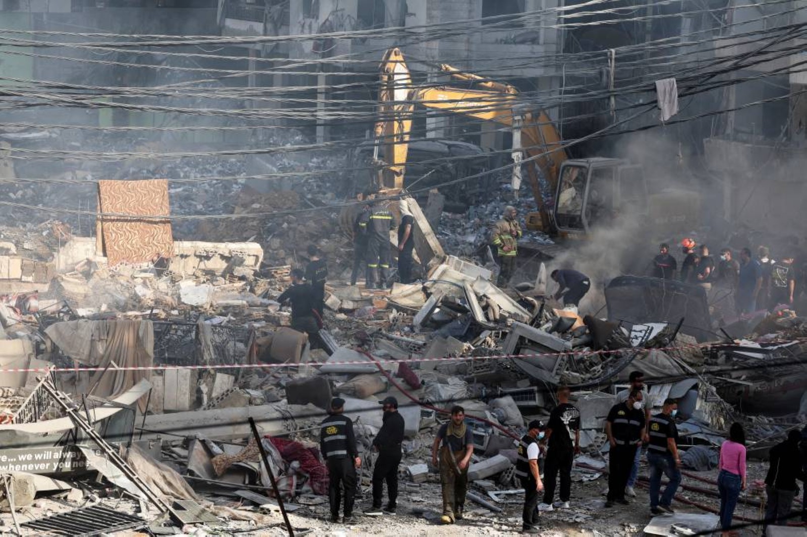 Israel hits Beirut after rockets fired from south