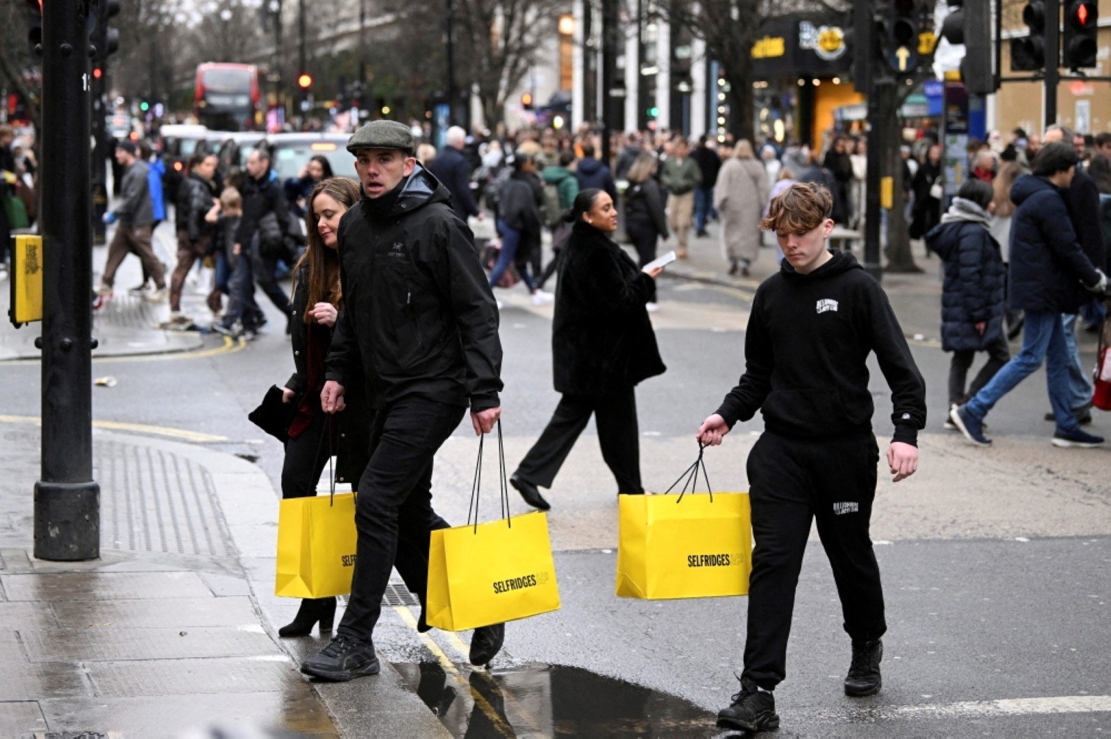 British consumers unexpectedly boost their shopping in February