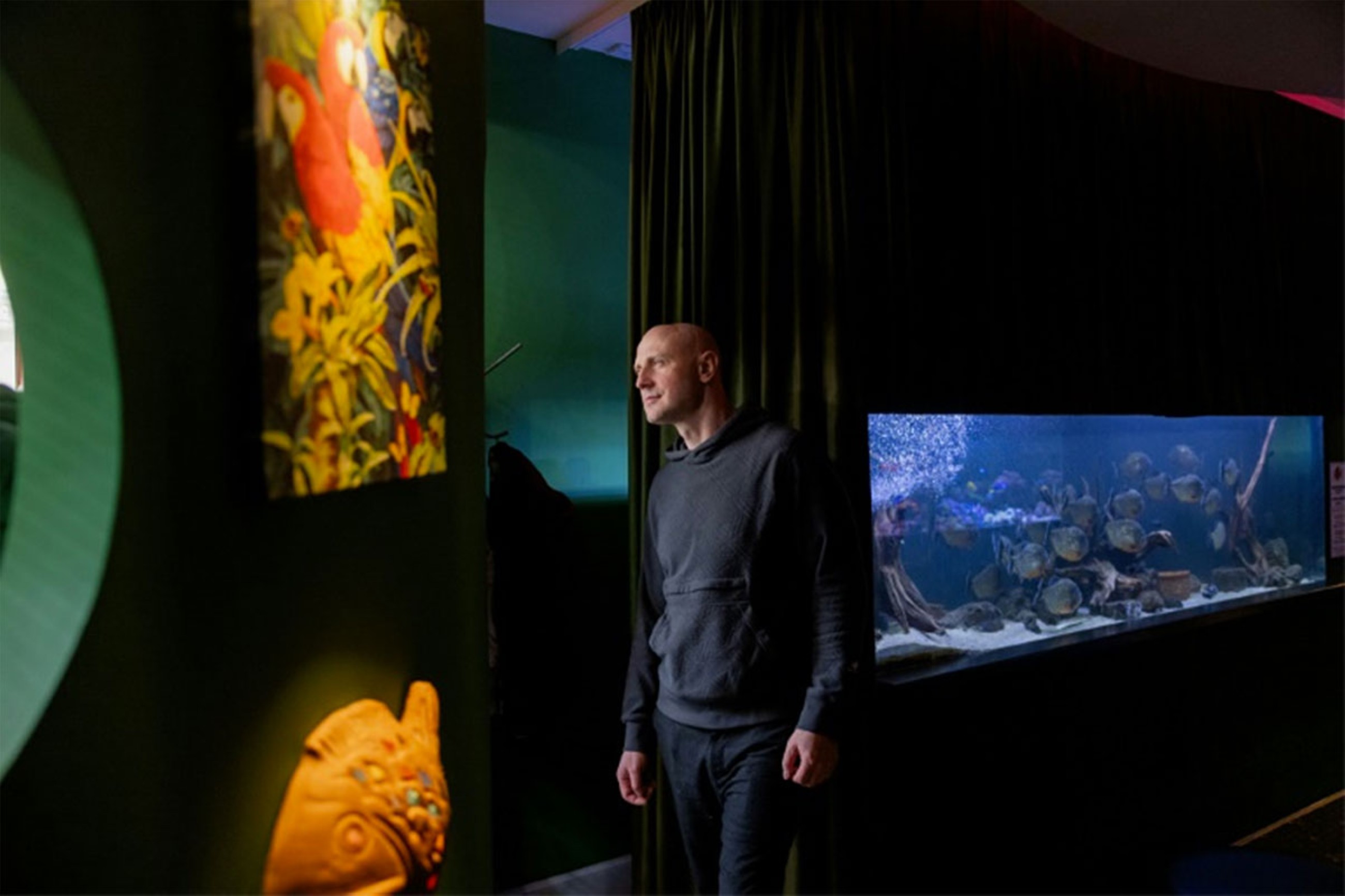 The Kramatorsk aquarium: An oasis on Ukraine front