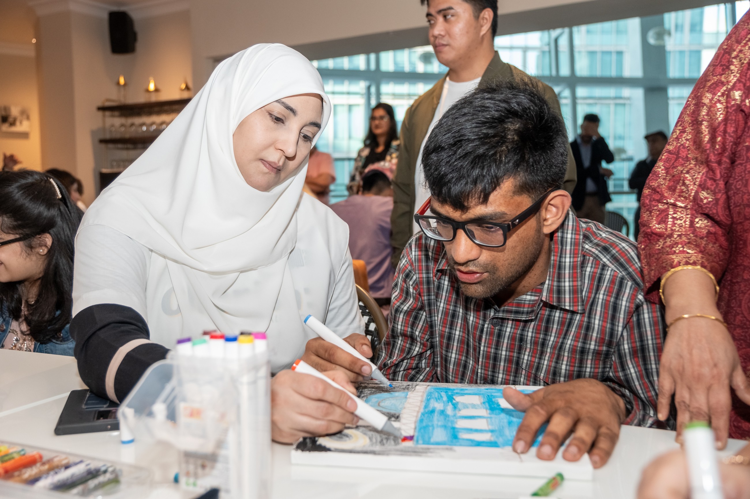 Creativity and community celebrated by Funun Arts Group at Daftar DIFC