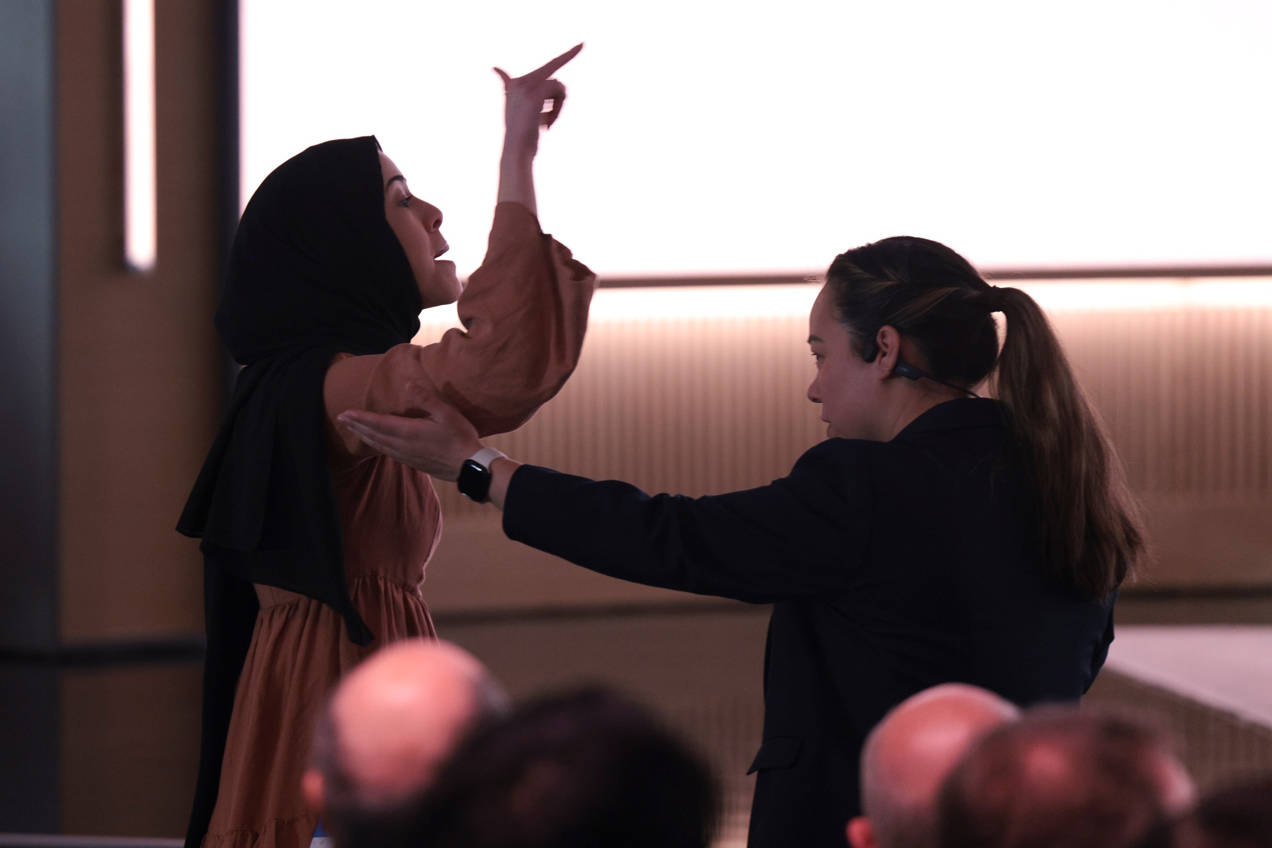 Pro-Palestinian Microsoft staff protest at 50th anniversary party