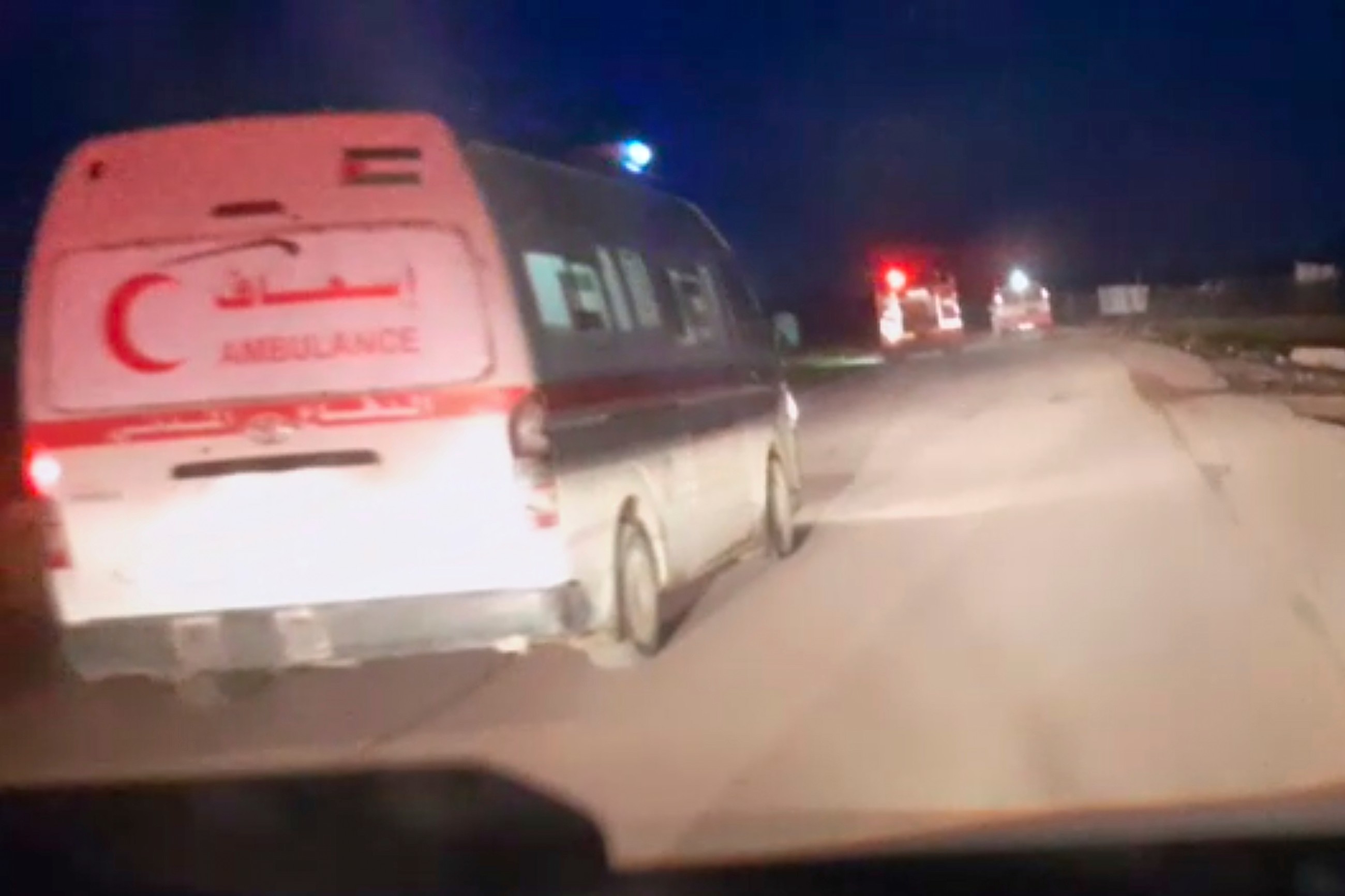 Video shows last moments for slain Gaza aid workers, Red Crescent says