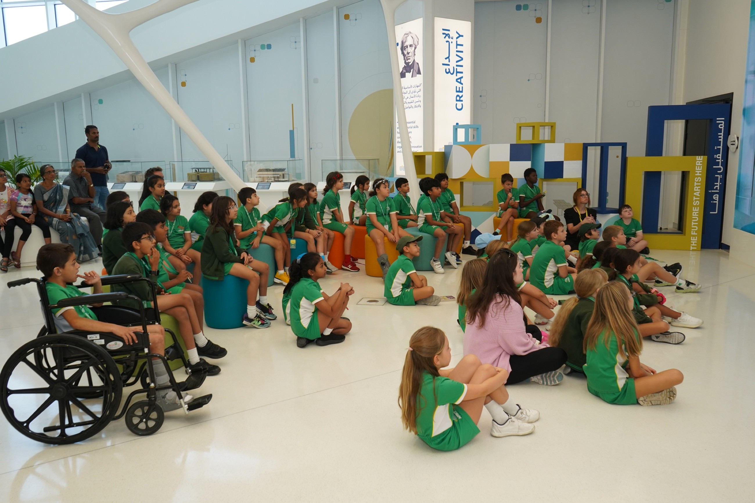 DEWA’s Sustainability Centre excites students no end