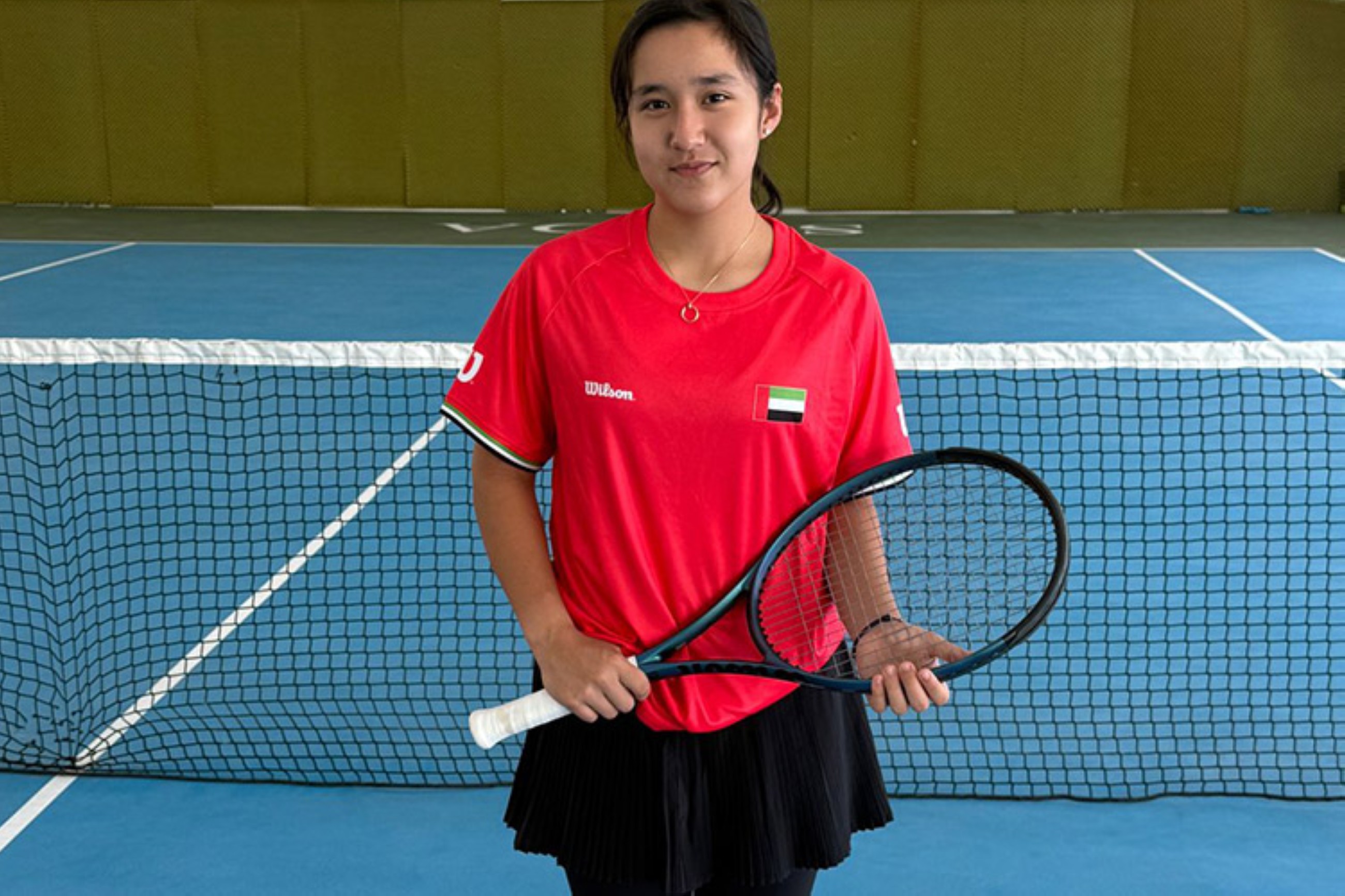  Emerging tennis star Saida aims to fly UAE flag high at global events