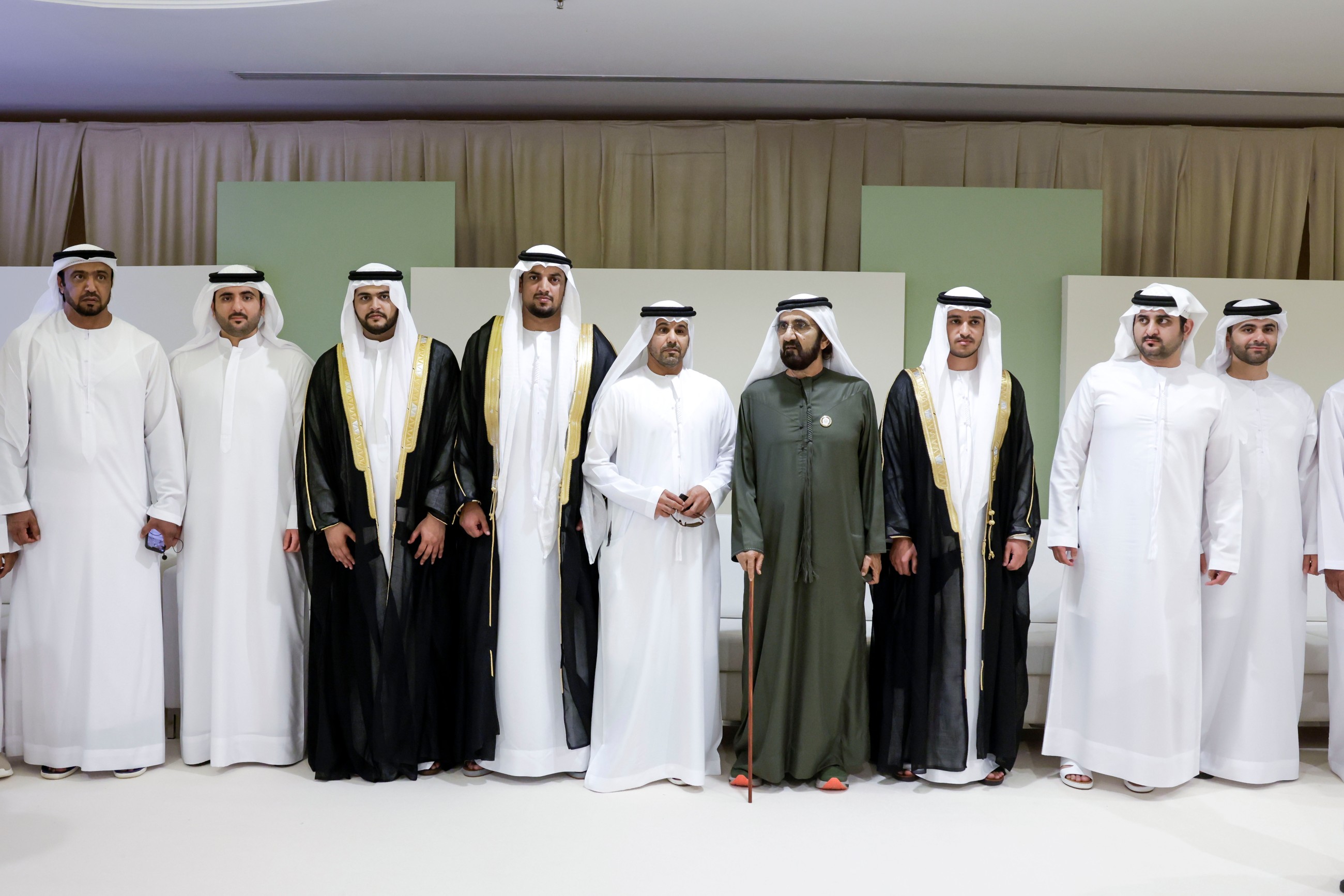 Mohammed Bin Rashid attends Bin Ghadeer, Malhouf and Al Maq’oodi wedding parties