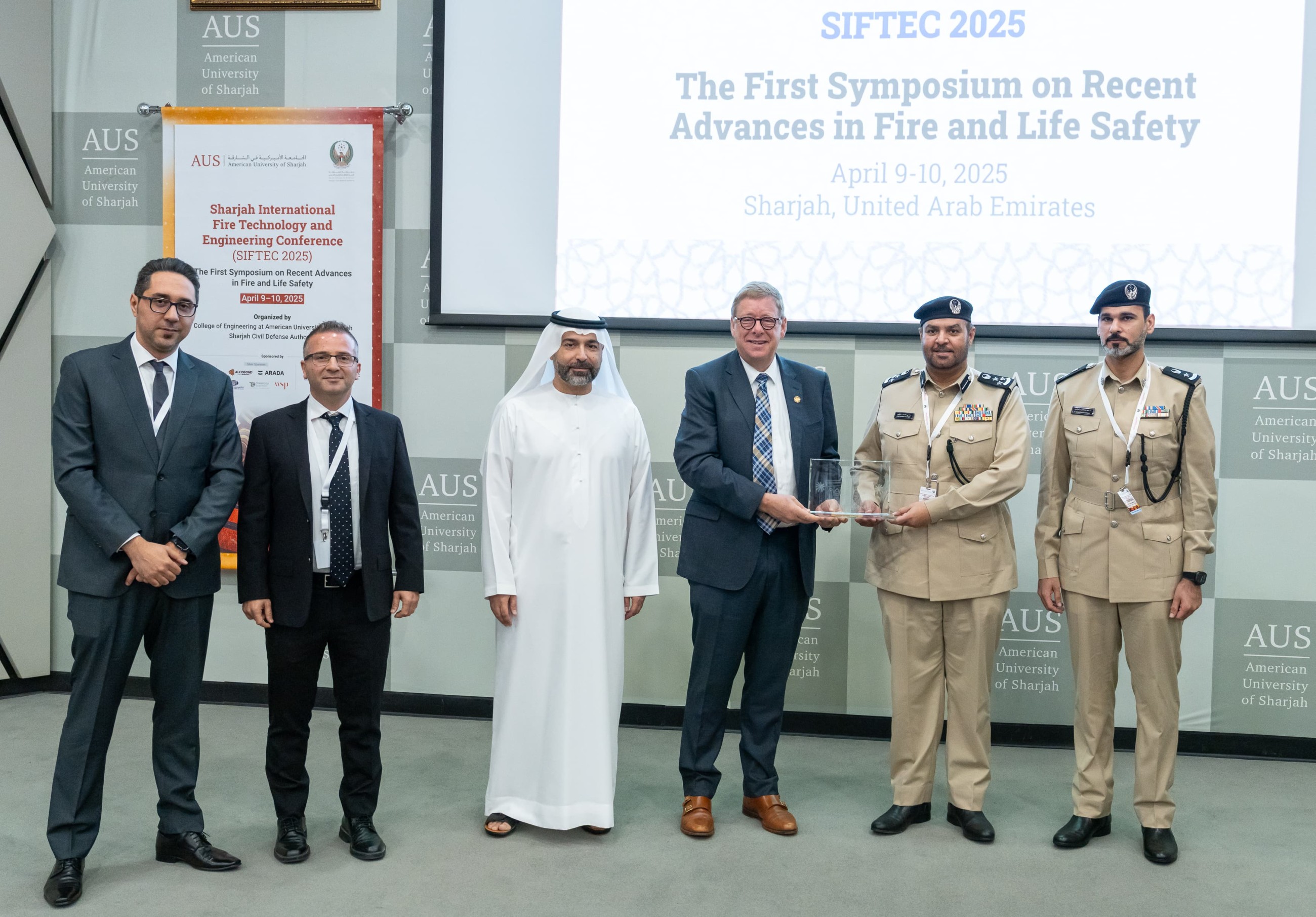 AUS, Sharjah Civil Defence talk AI's role in fire safety
