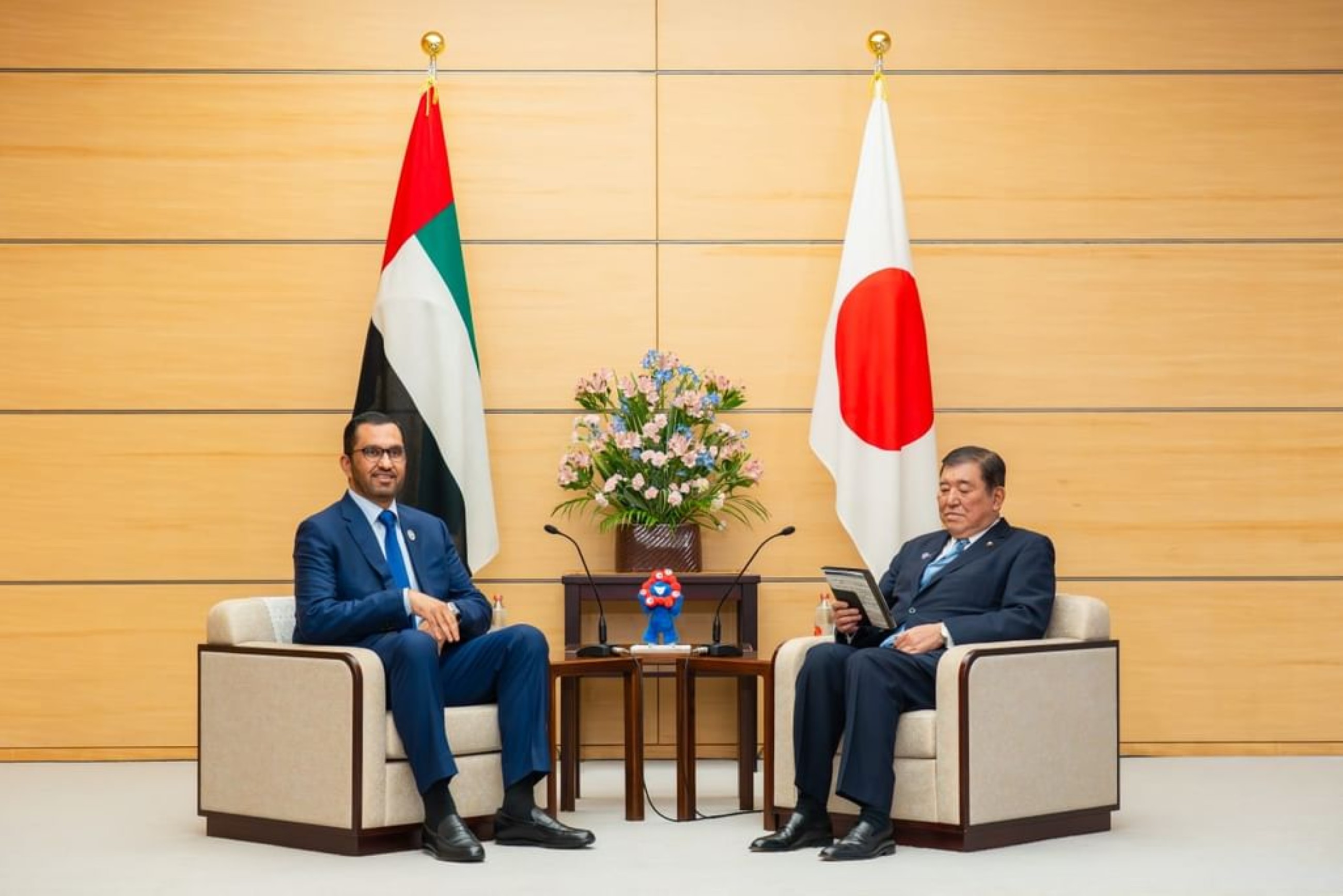 President sends letter to Japan prime minister
