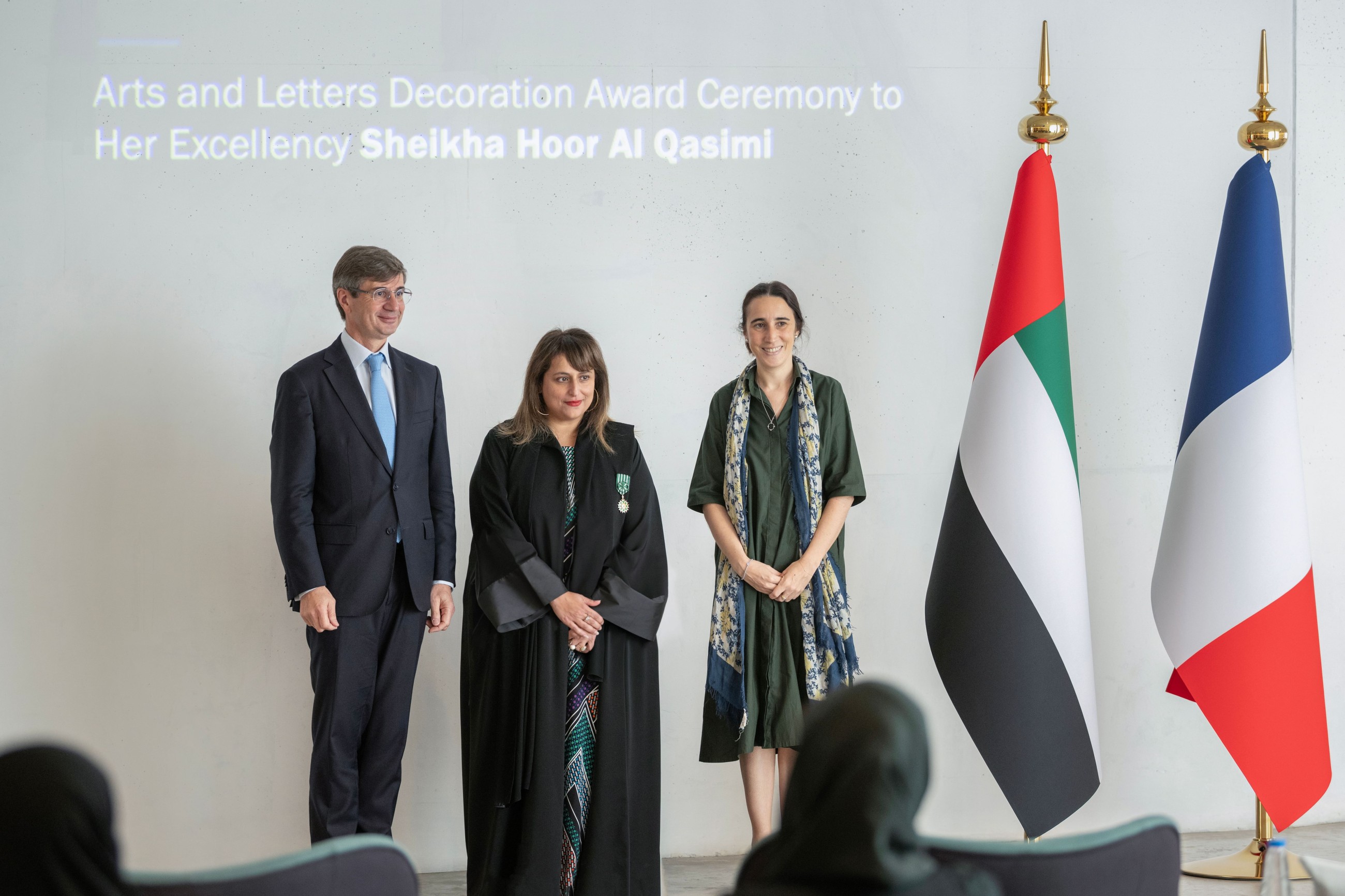 French honour for Hoor Al Qasimi