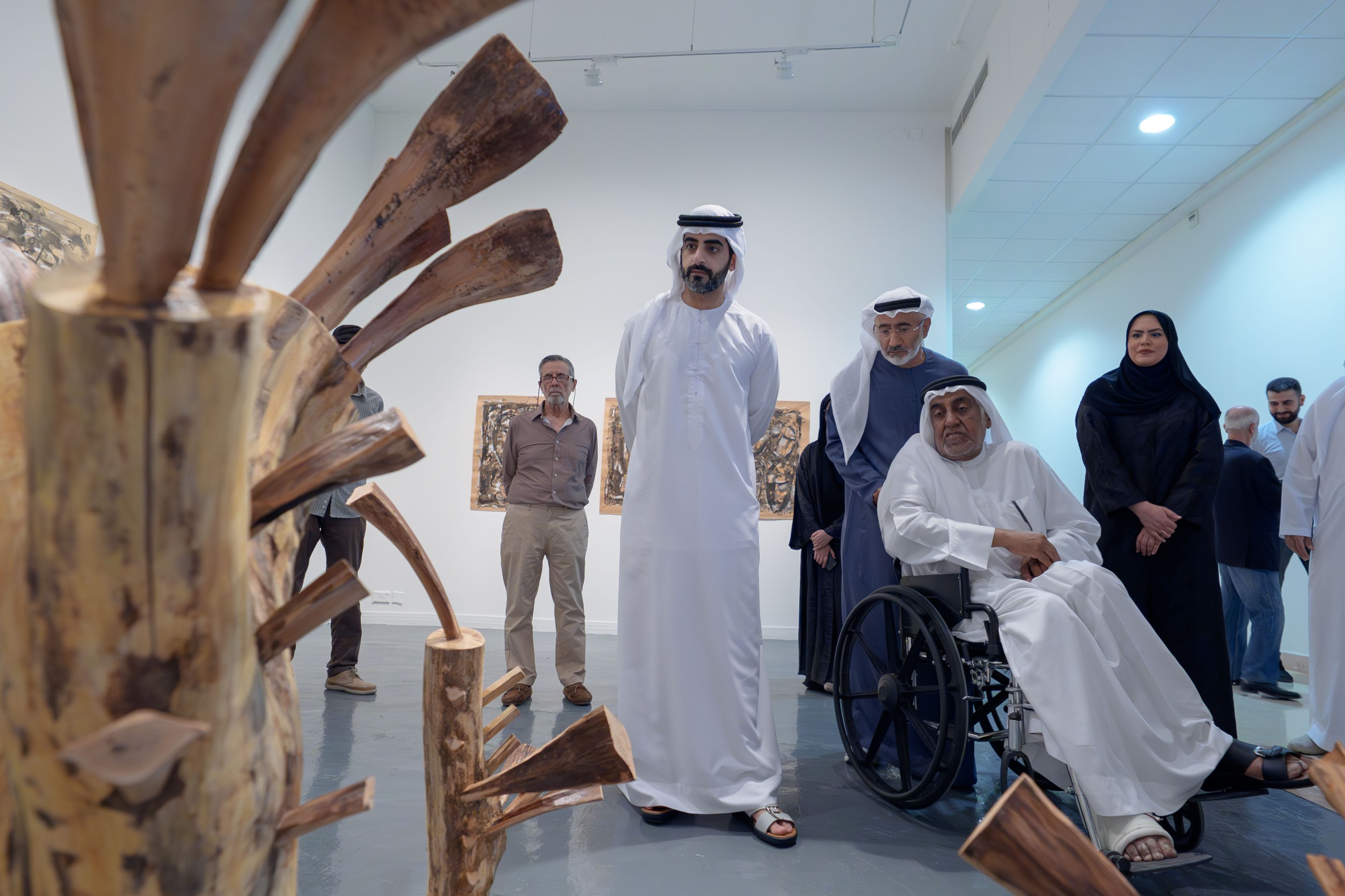 Sheikh Salem Al Qasimi opens Emirates Fine Arts Society exhibition