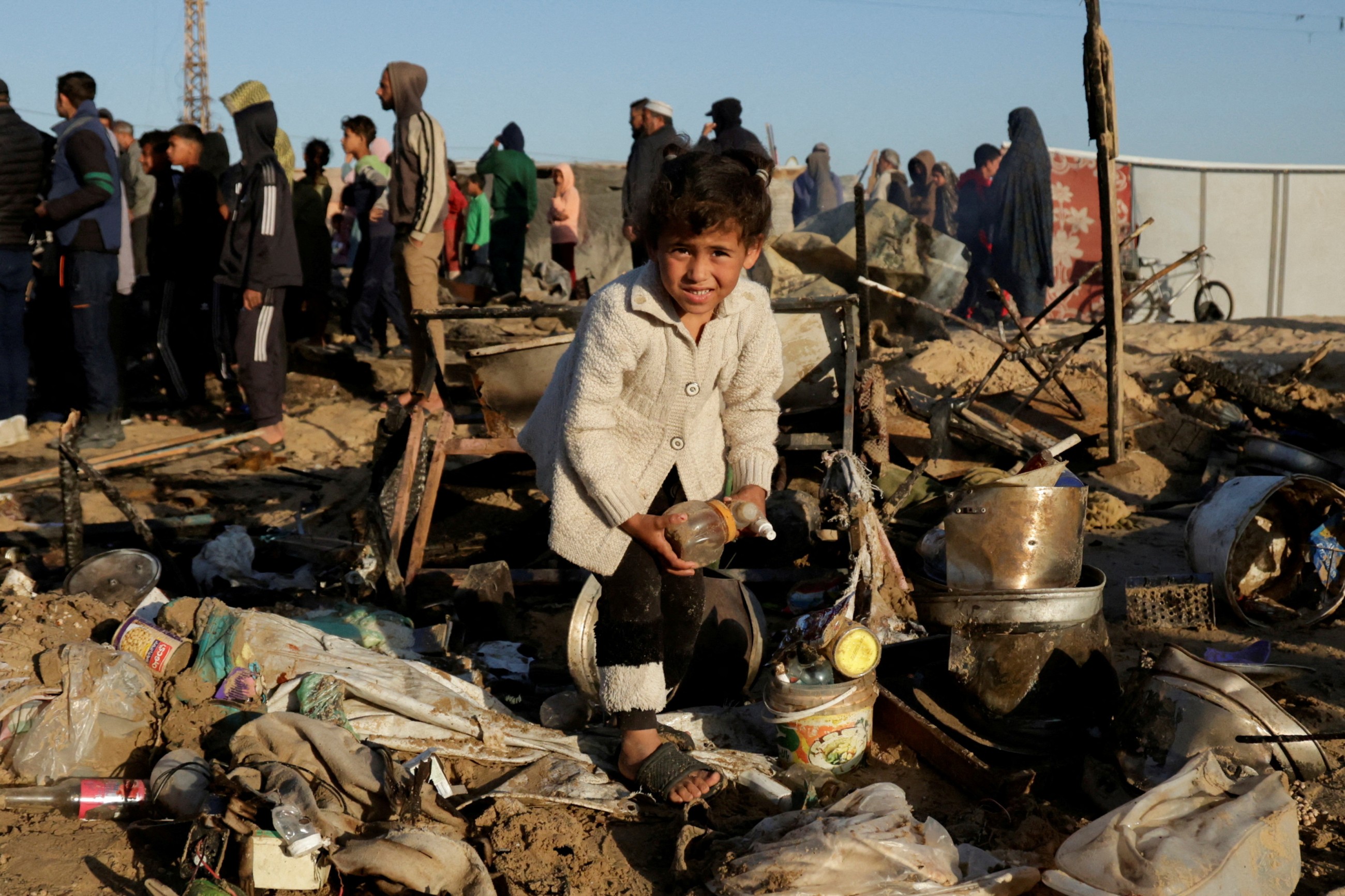 Israel strikes on displaced people in Gaza, 25 killed
