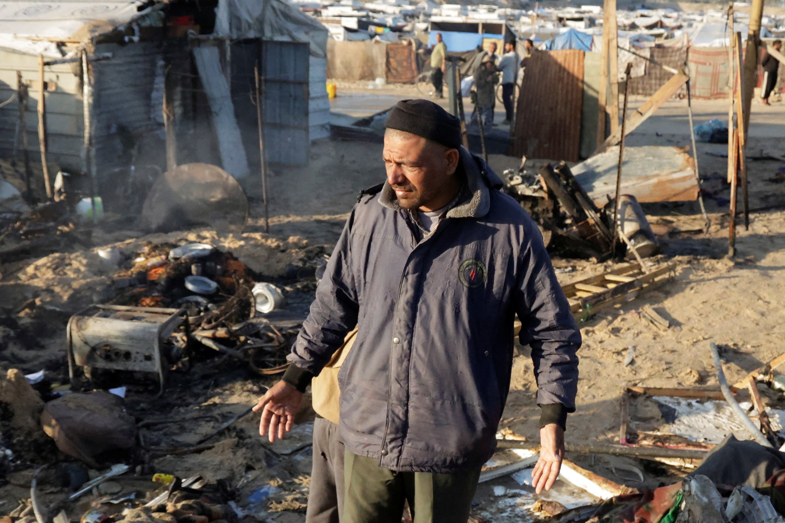 Israel strikes on displaced people in Gaza, 25 killed