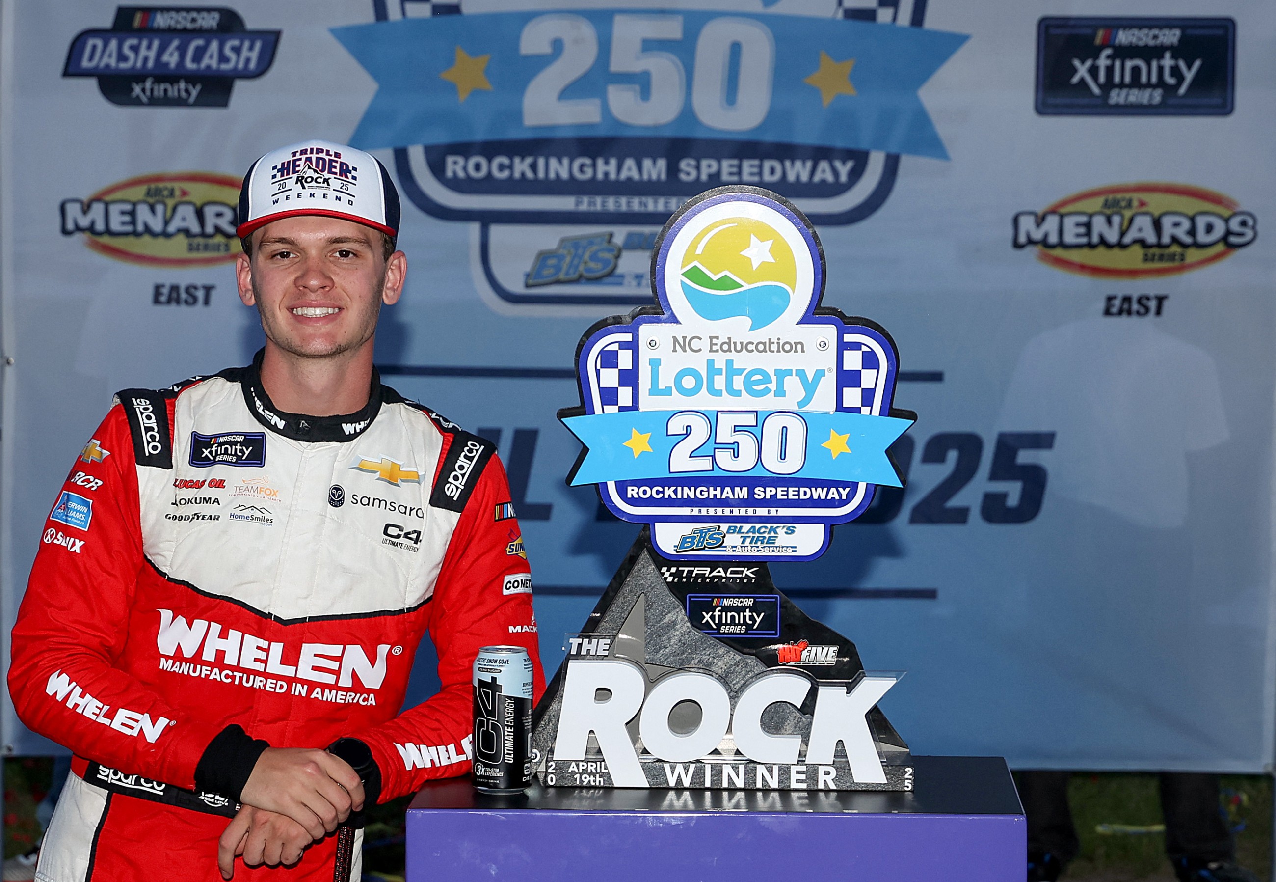Jesse Love fastest in Xfinity Series' return to Rockingham