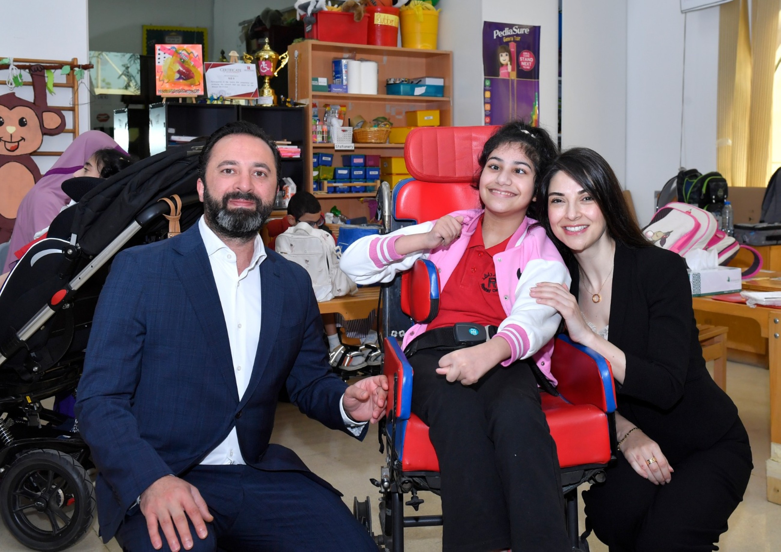 Rashid Center goes 'Hand in Hand' with firm