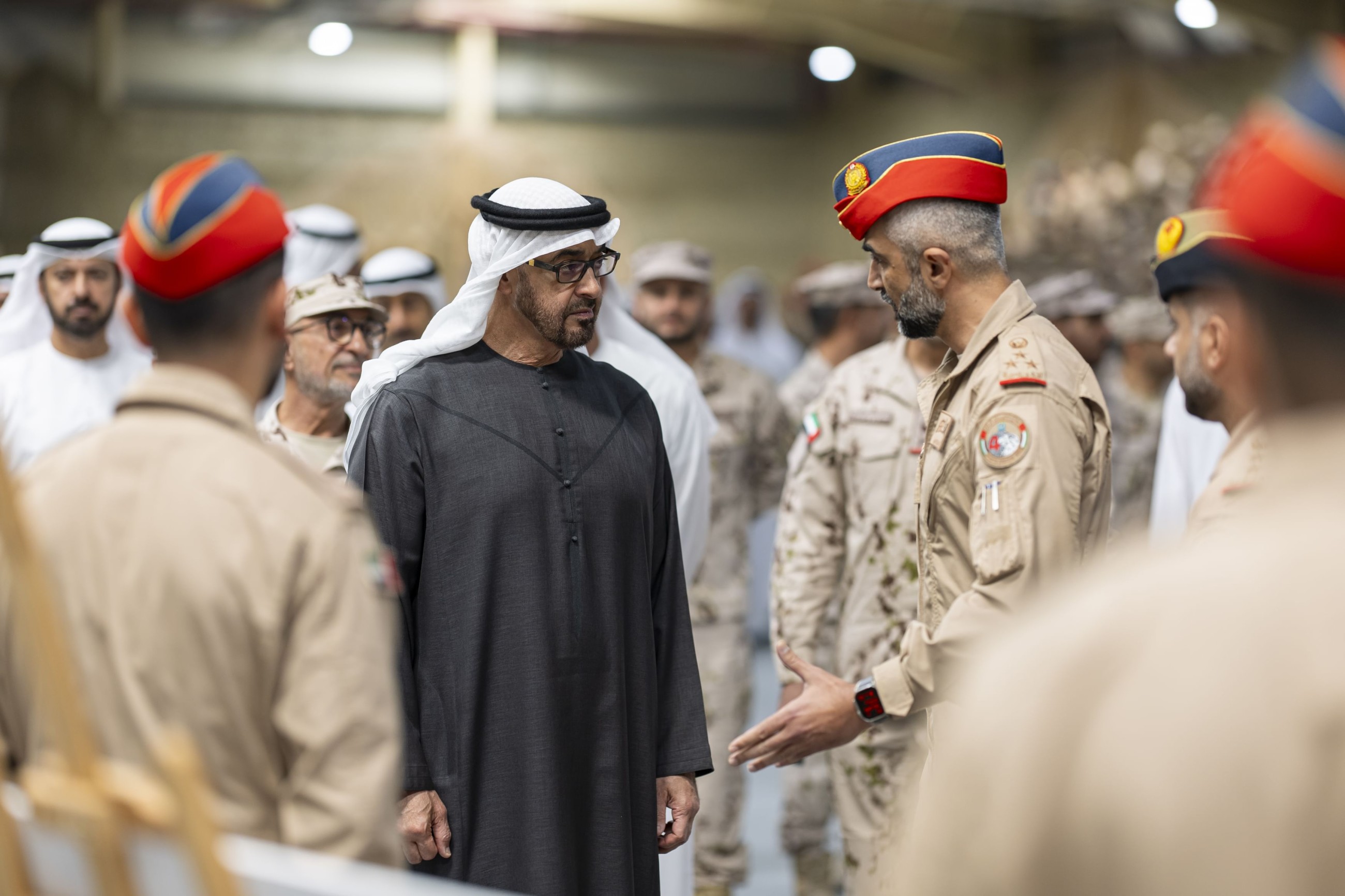 UAE President visits Khalifa Bin Zayed II Airborne Brigade Command