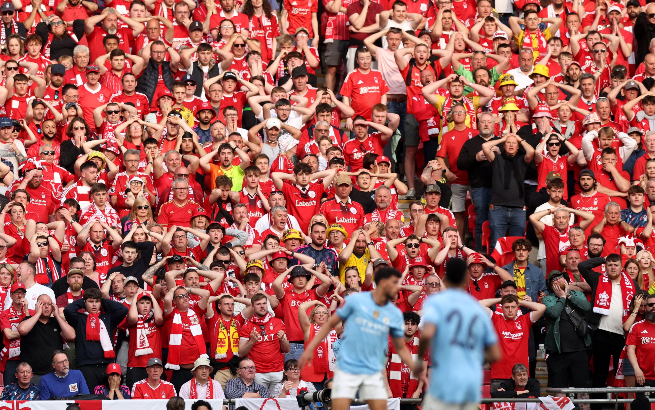 Manchester City sink Forest to reach third successive FA Cup final