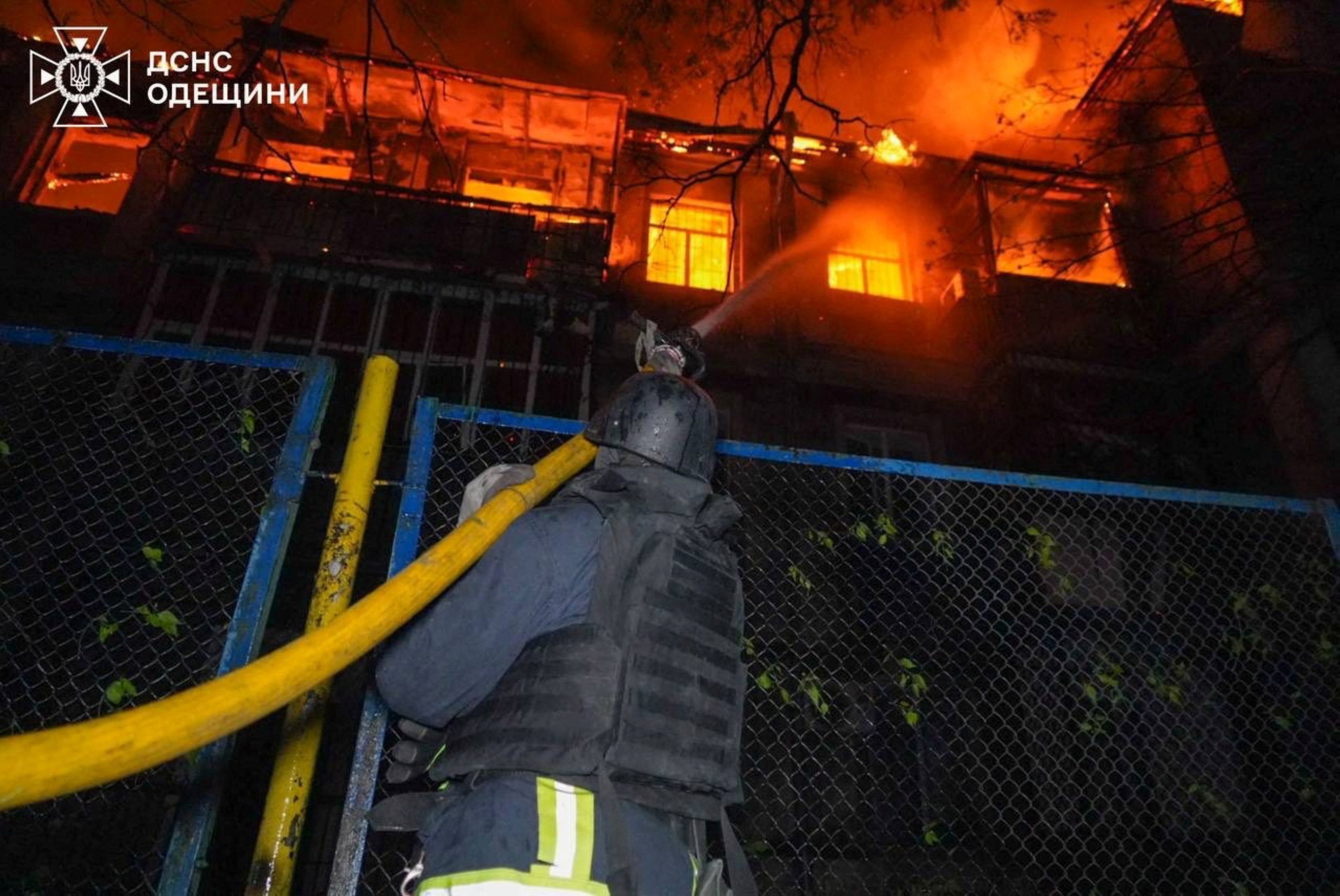 Russian drone attack kills two, injures 15 in Ukraine's Odesa