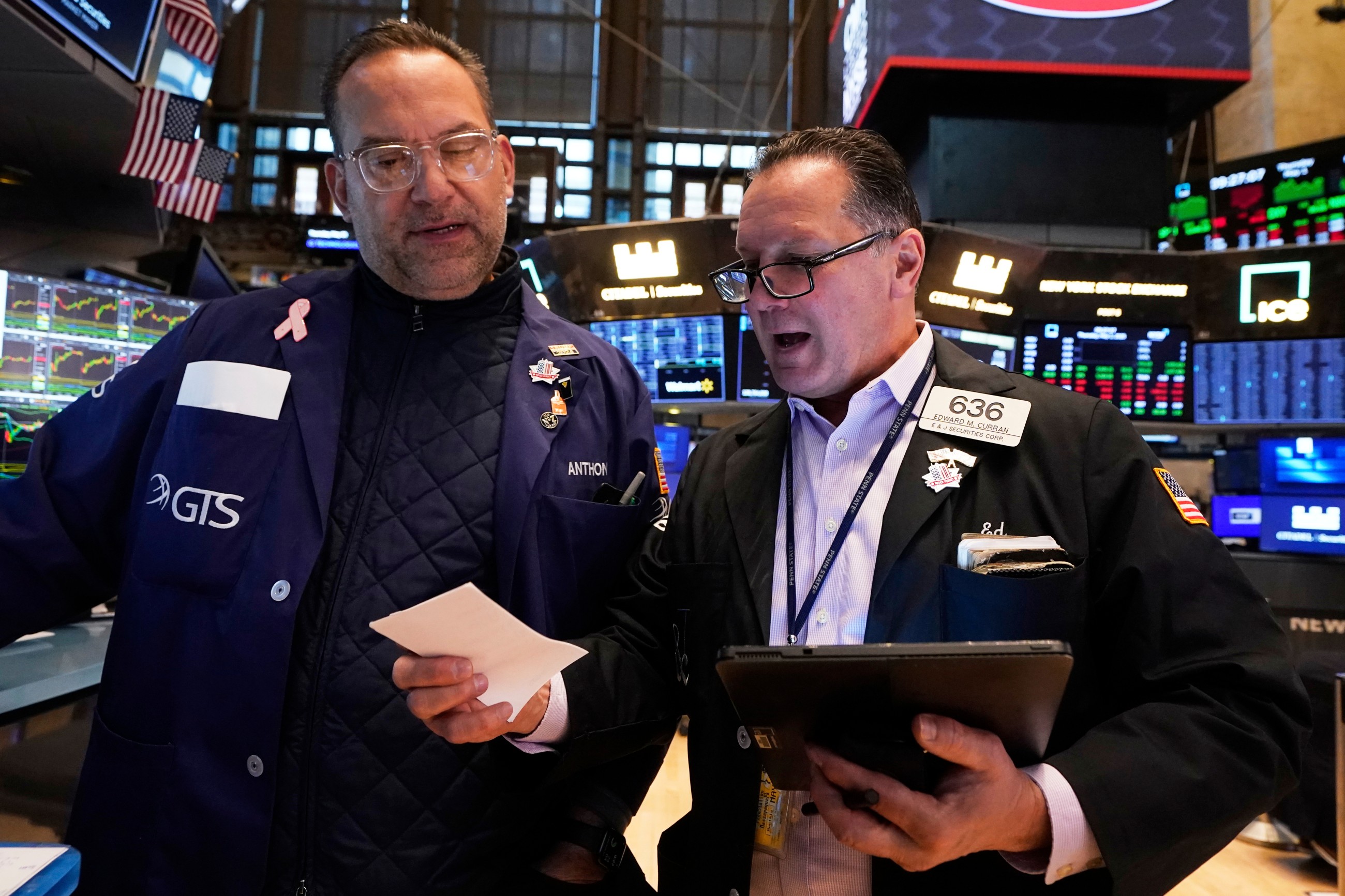 Microsoft and Meta Platforms lead strong rally on Wall Street