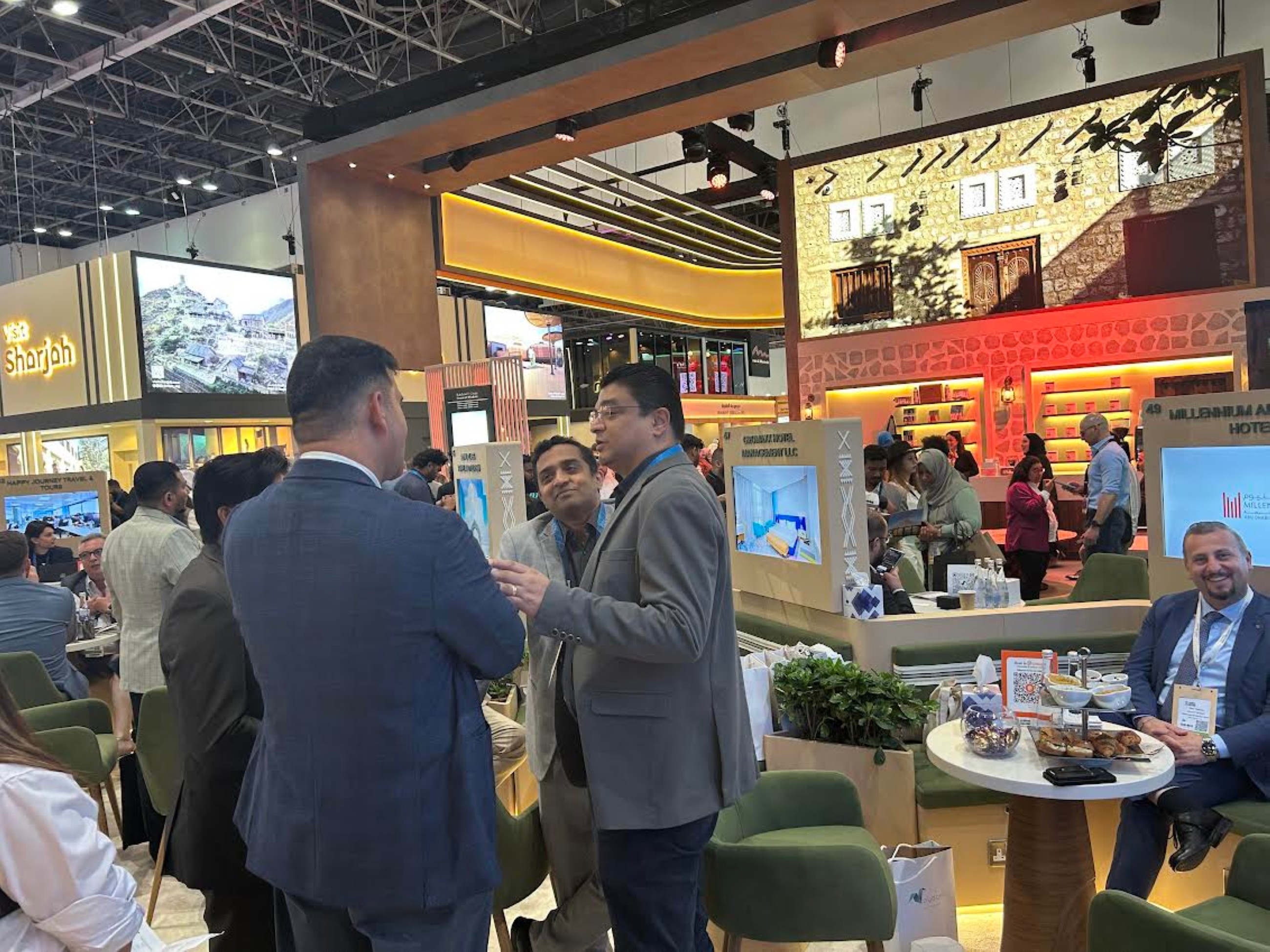 Display of incredible hospitality offerings and tourist attractions