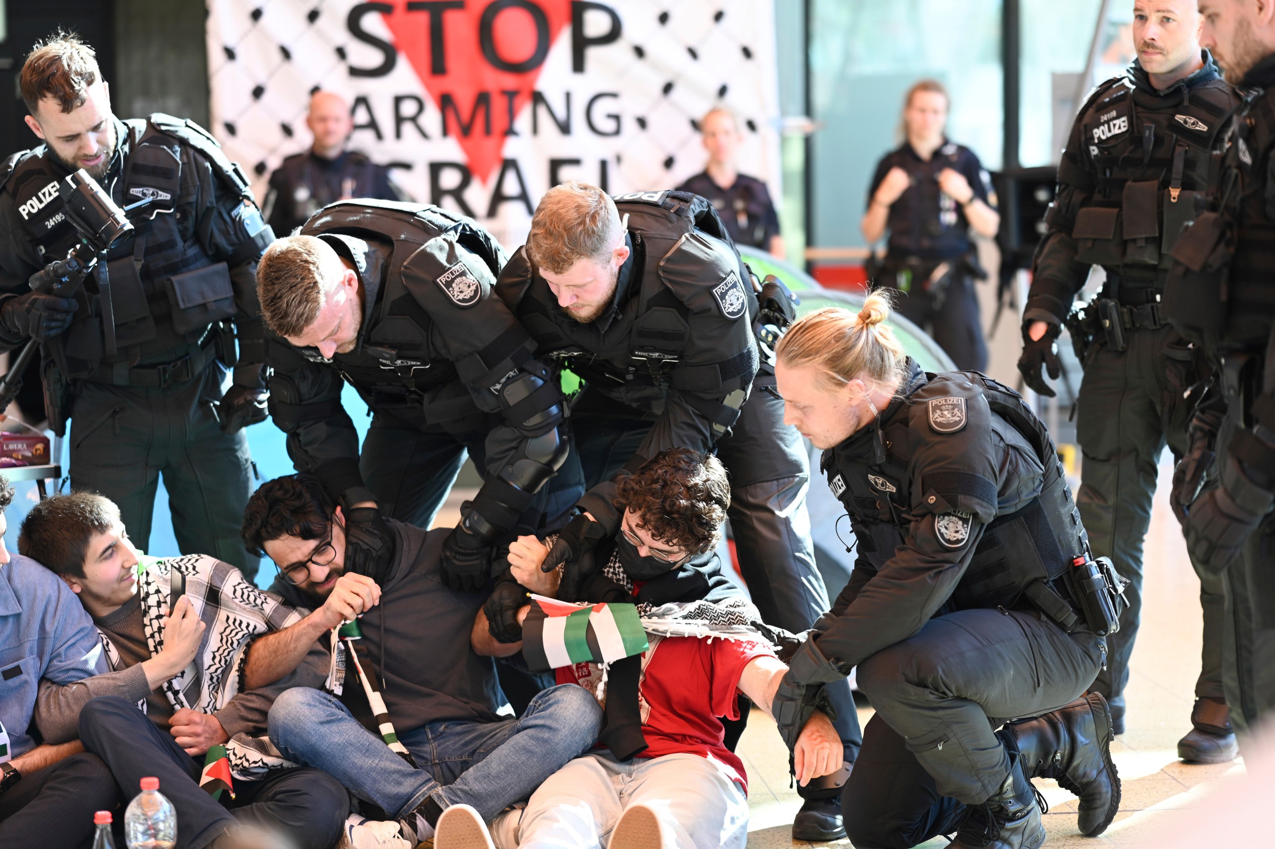 Students sue Texas university, governor over Gaza protest arrests