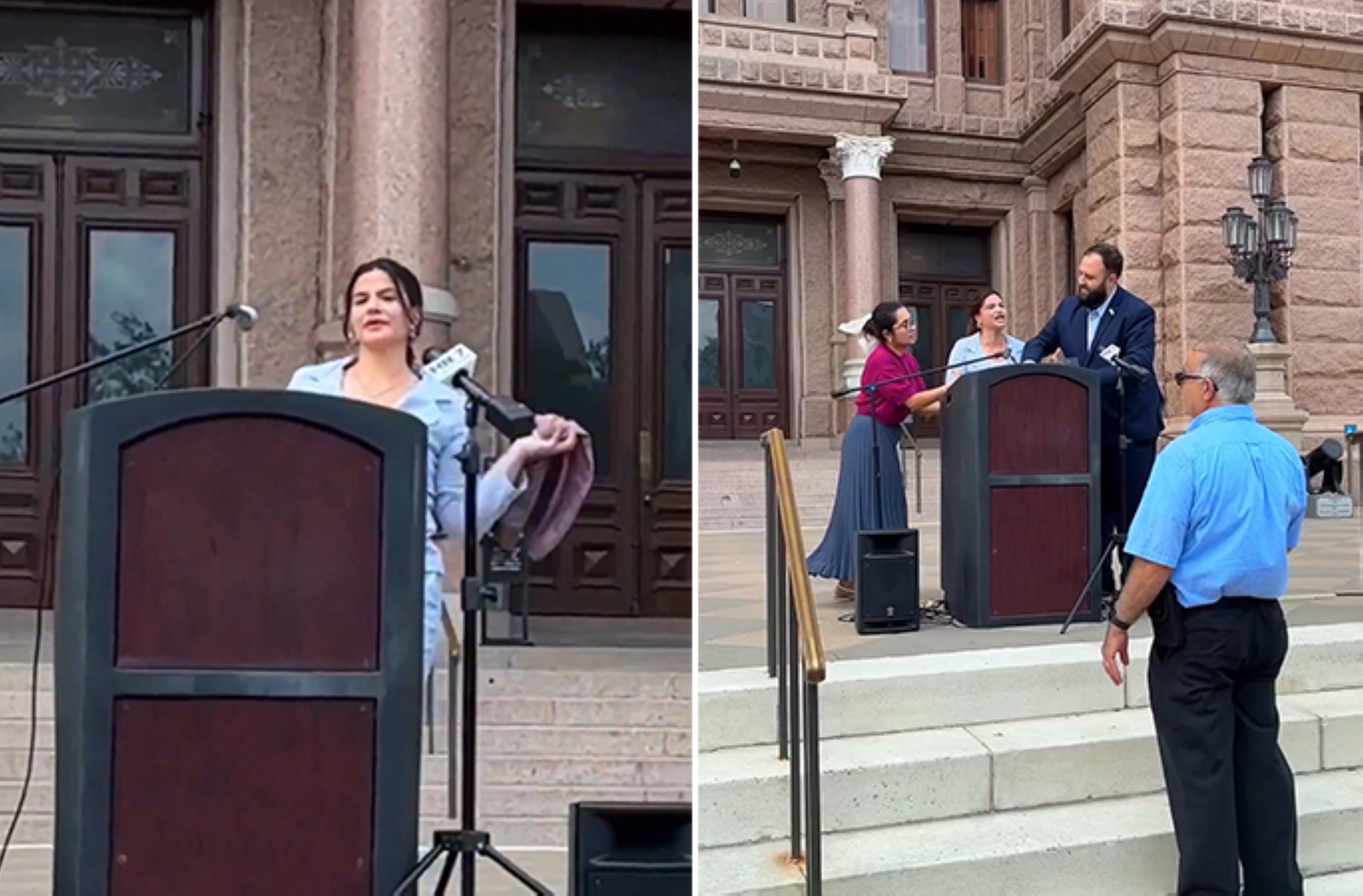 VIDEO: Failed MAGA candidate Valentina Gomez disrupts Muslim event with anti-Islam rant in Texas