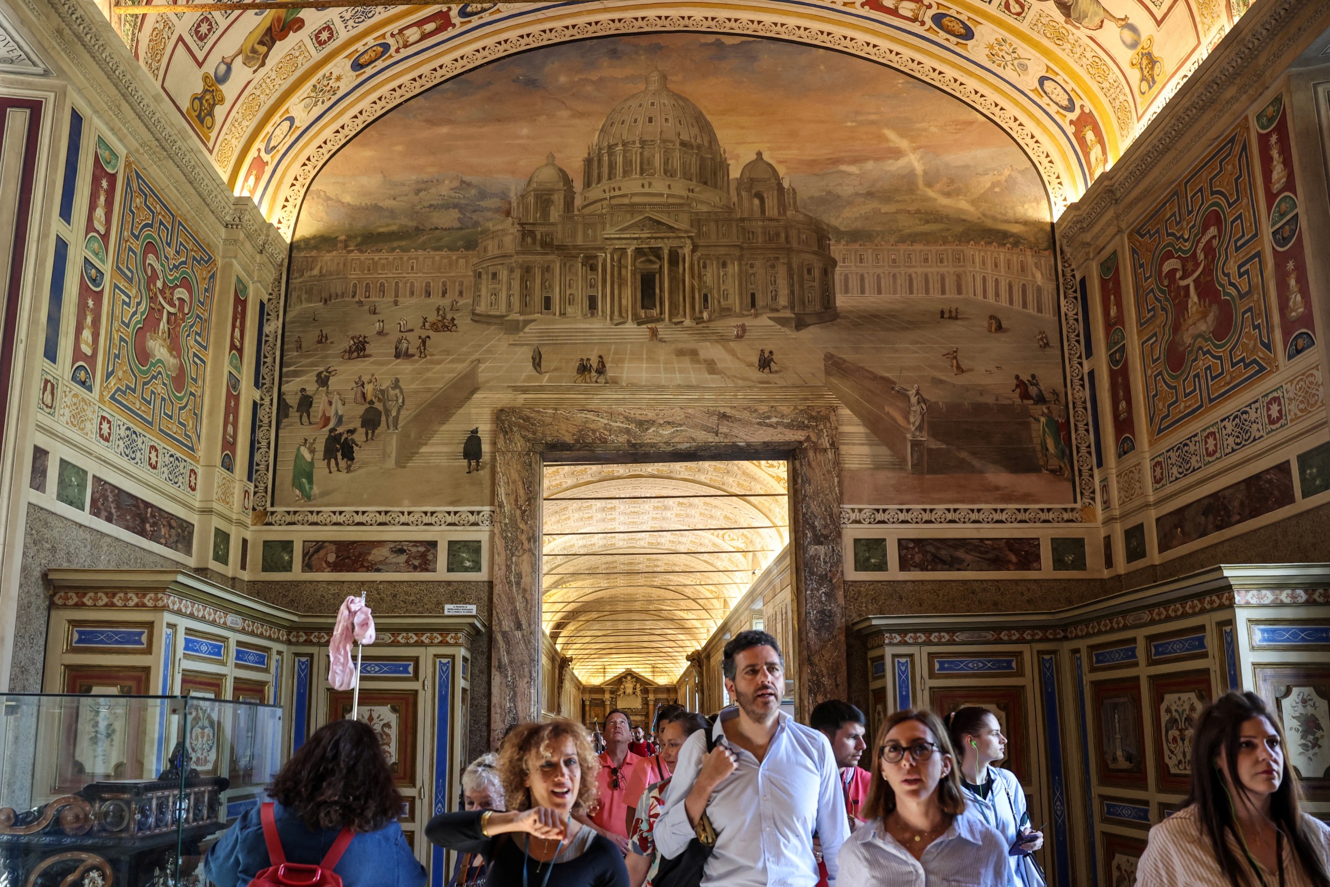 Vatican installs chimney on roof of Sistine Chapel for papal election