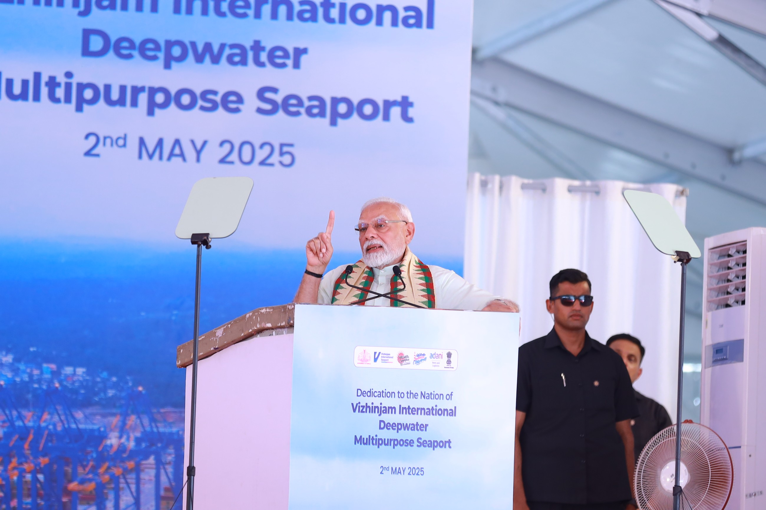 Indian PM Modi inaugurates Rs88b Vizhinjam port in Kerala