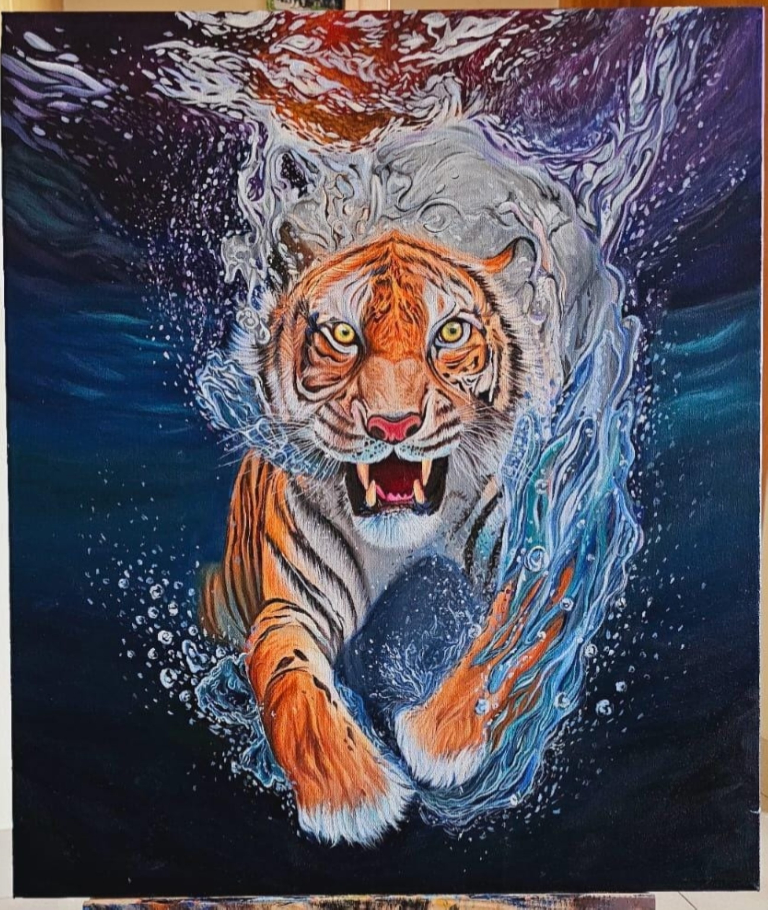 Nandana Suresh’s school of art is the universal world of Nature
