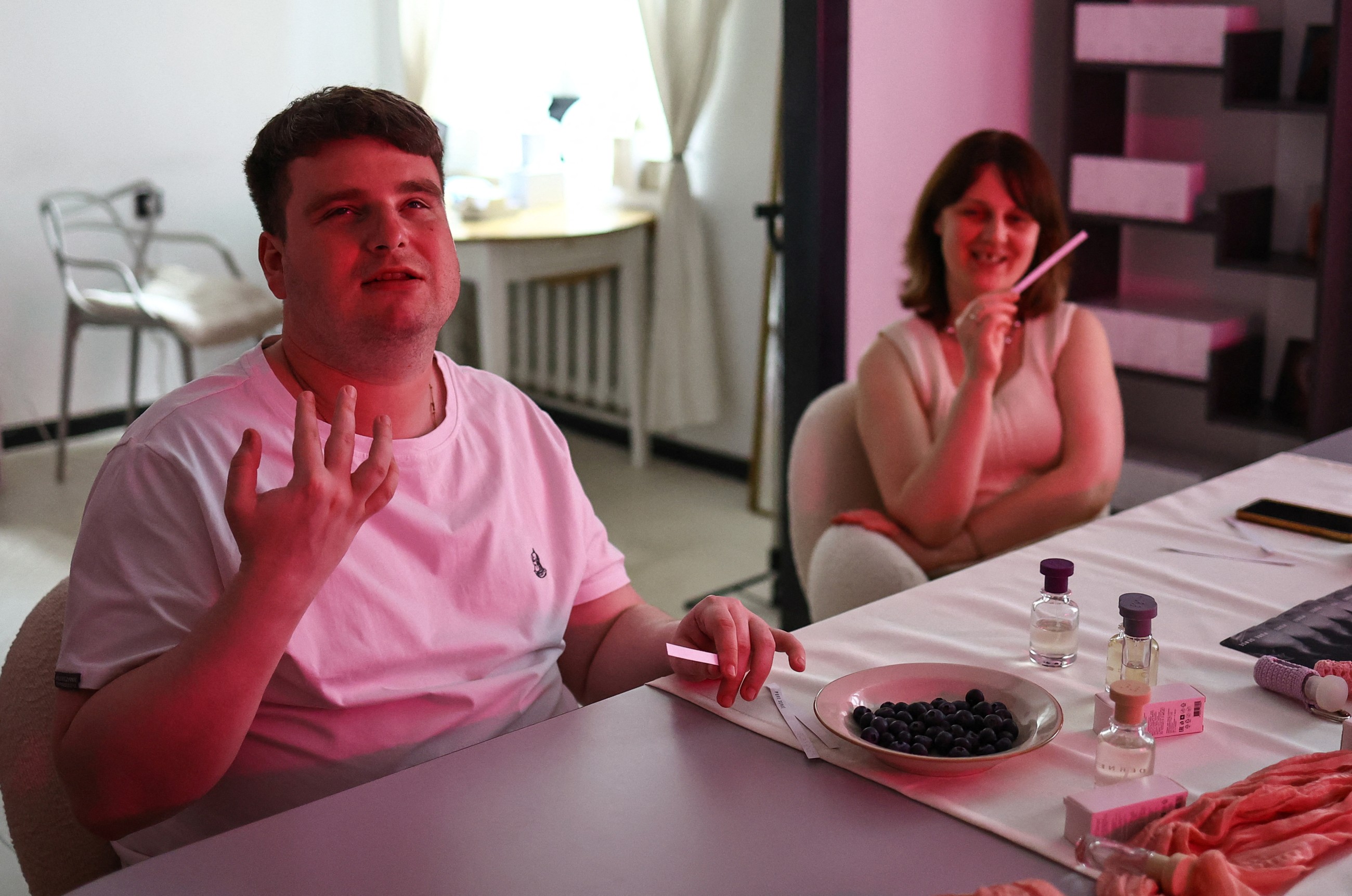 Blind Russian perfumer designs fragrances with music in mind
