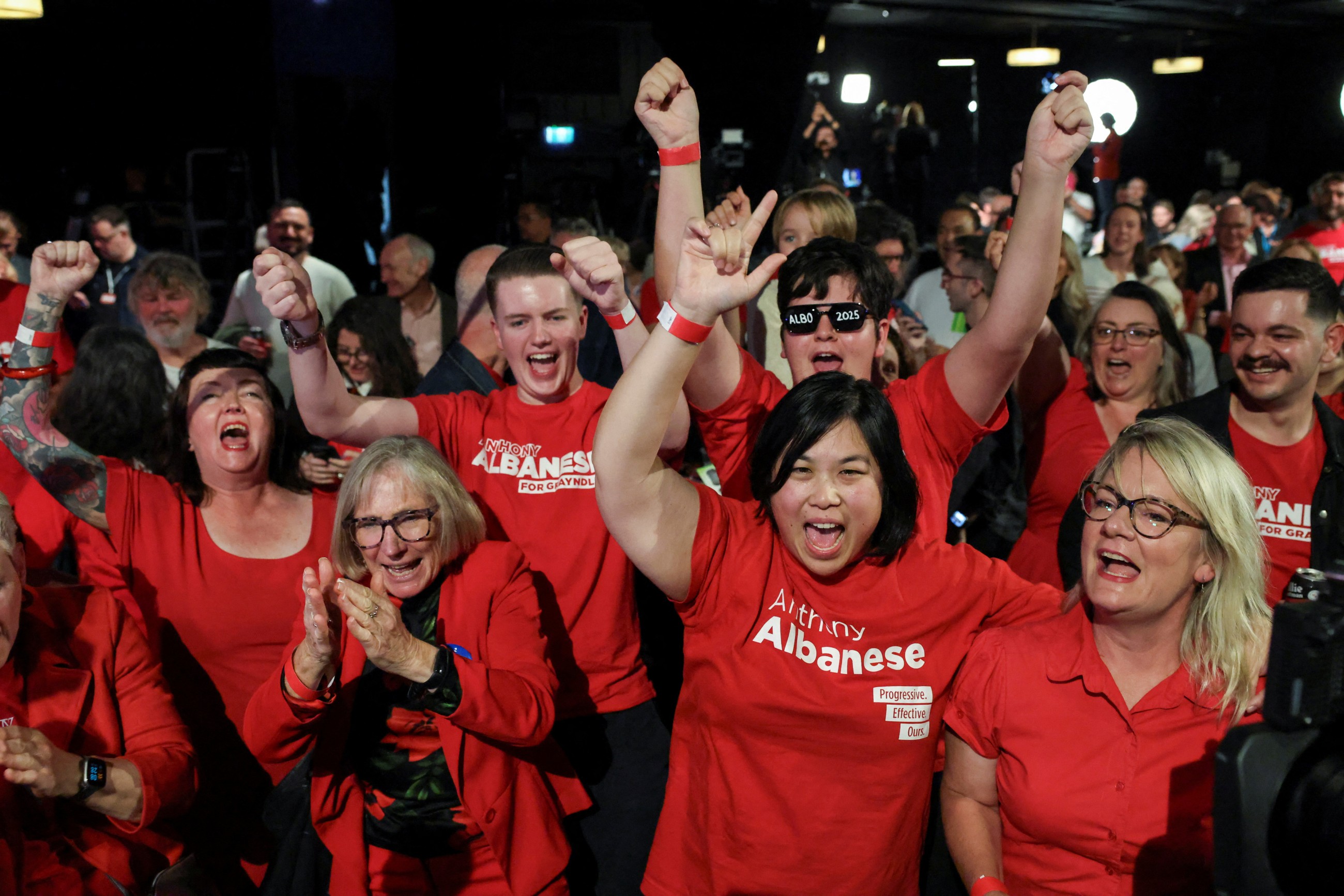 Australian PM Anthony wins second 3-year term