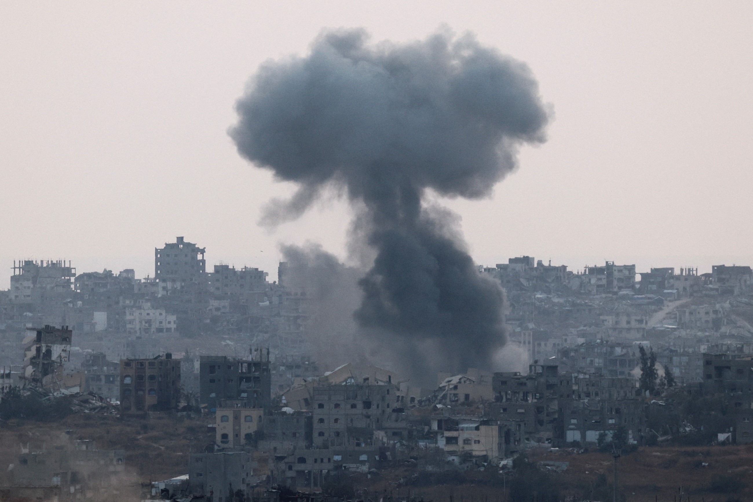 11 killed in Israeli strikes on Gaza as Hamas releases video of a hostage