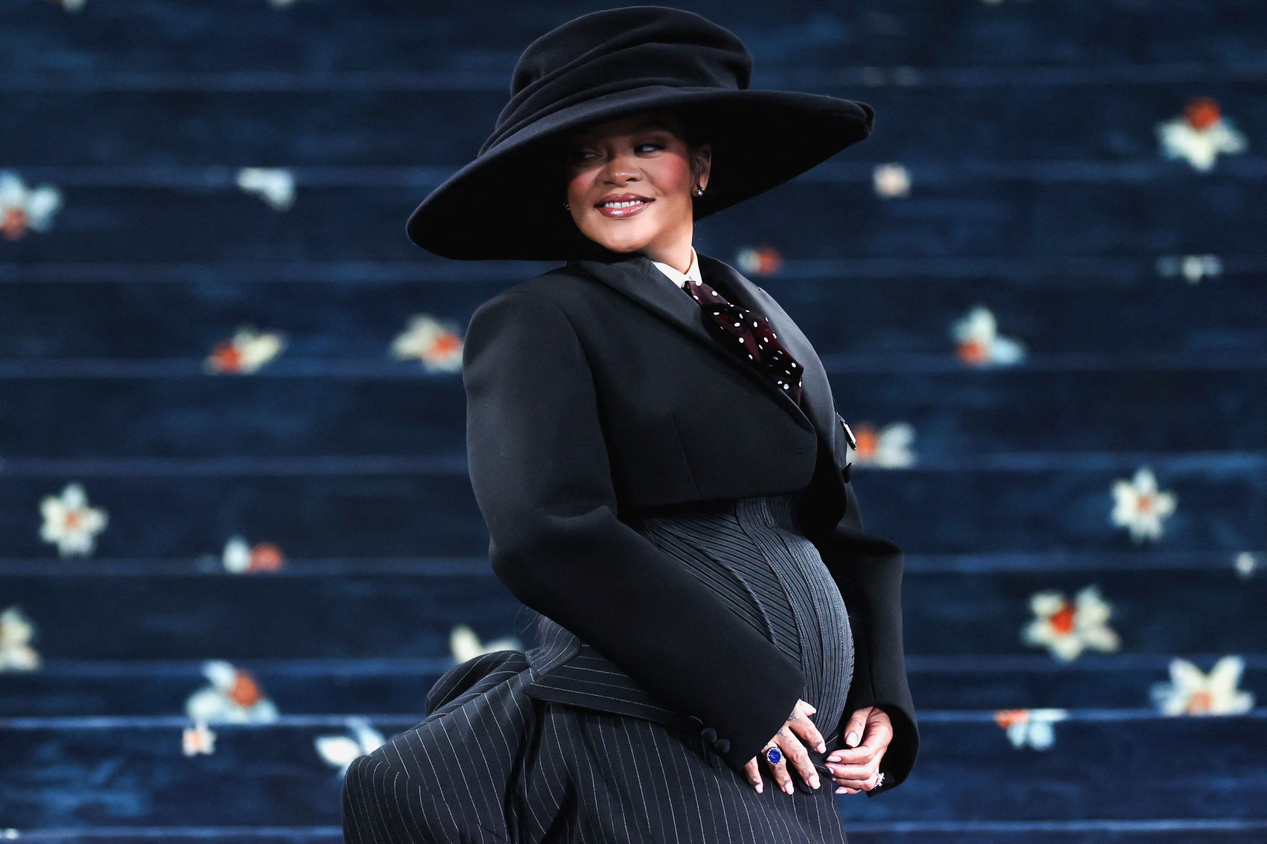 Rihanna reveals third pregnancy on Met Gala night