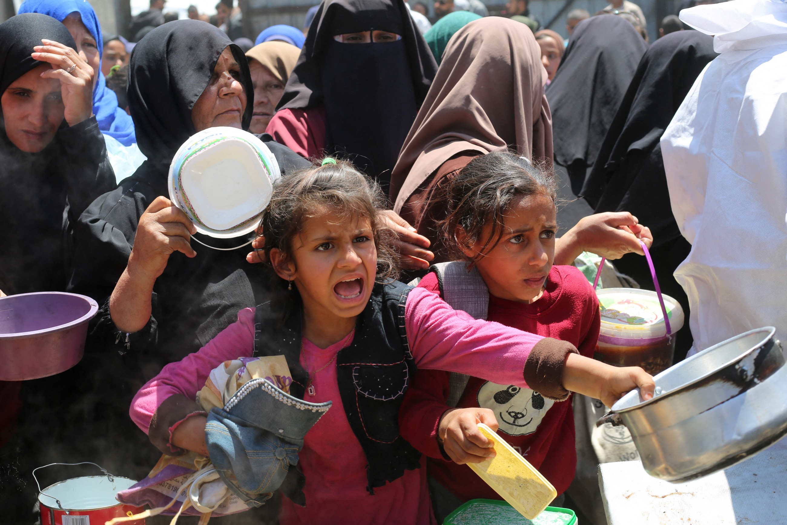 'We want safety, peace. We do not want to remain homeless, hungry, and thirsty,' moan Gazans