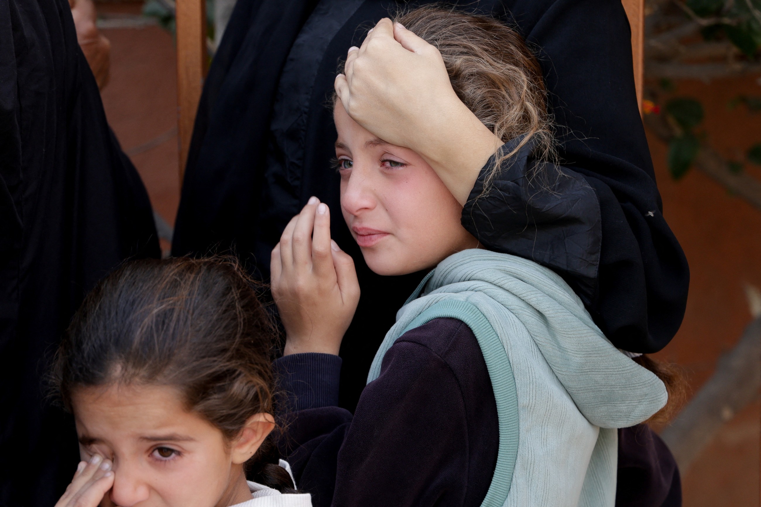 'We want safety, peace. We do not want to remain homeless, hungry, and thirsty,' moan Gazans