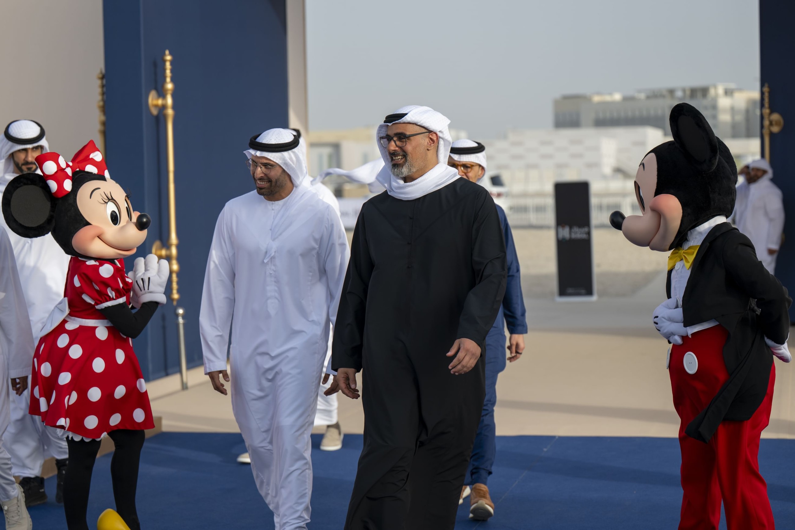 Sheikh Khaled witnesses announcement of Disney Theme Park Resort project on Yas Island
