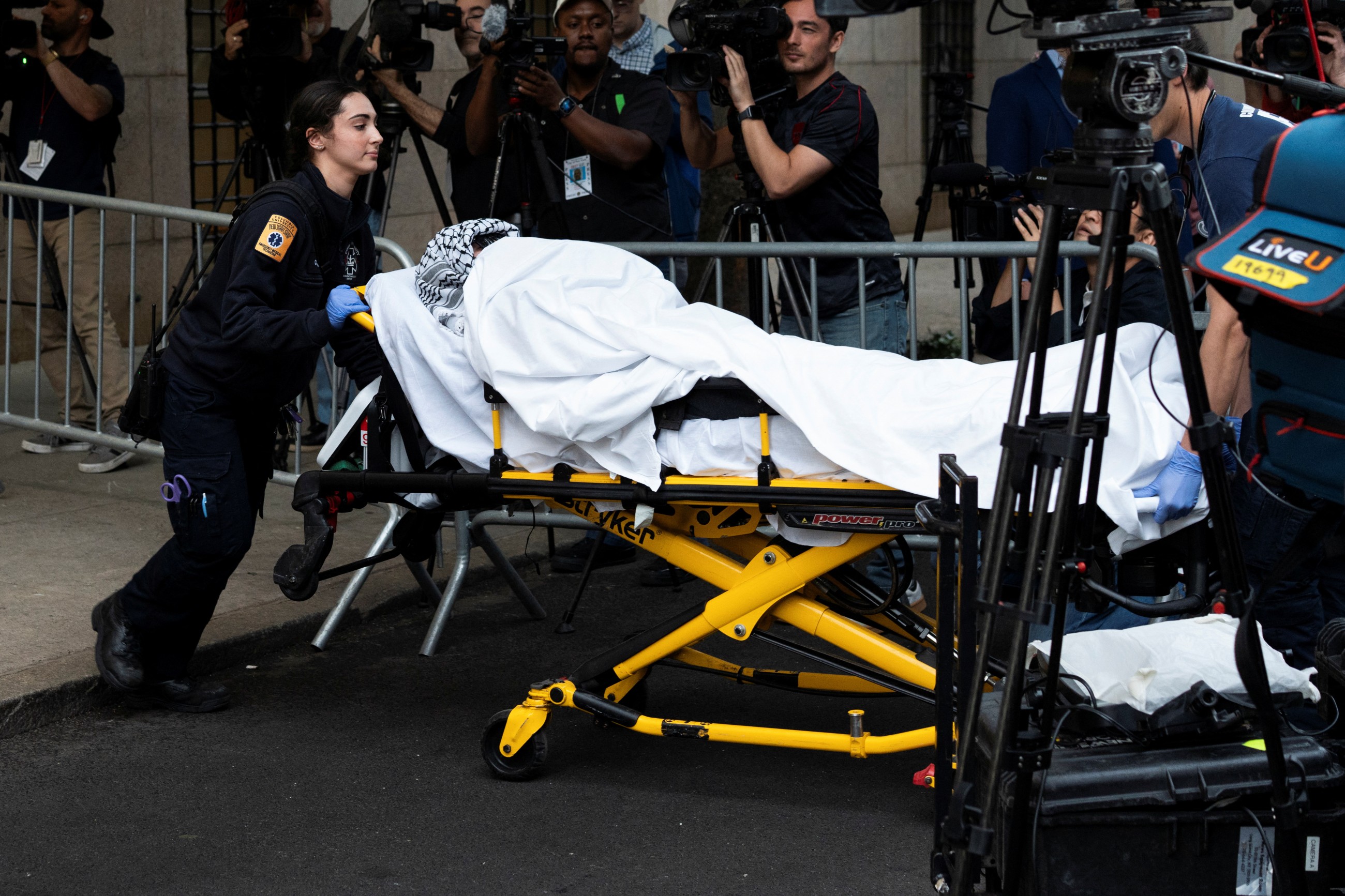 At least 80 pro-Palestinian protesters arrested at Columbia University