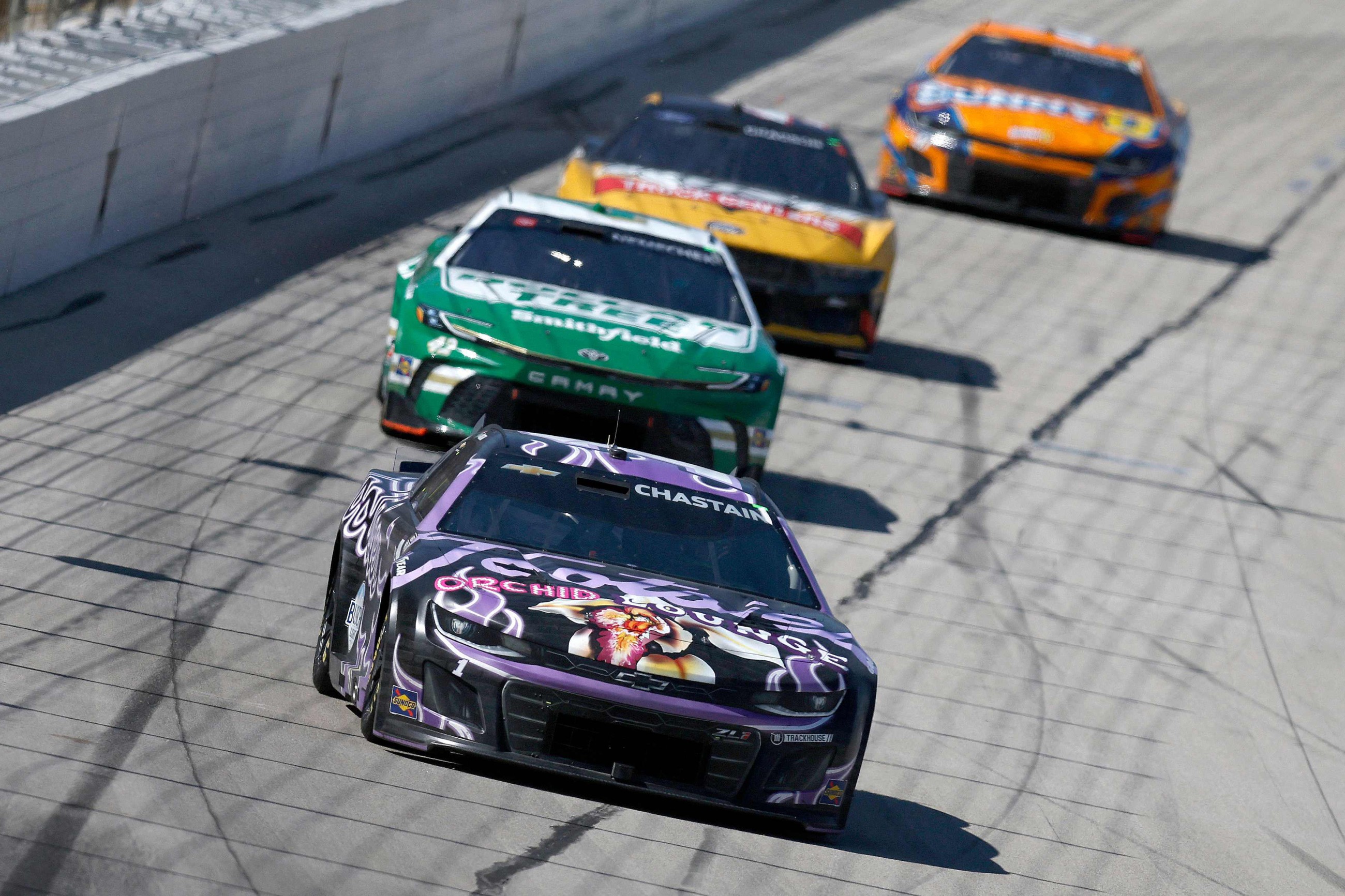 Ross Chastain chasing boosts in speed, confidence at Kansas