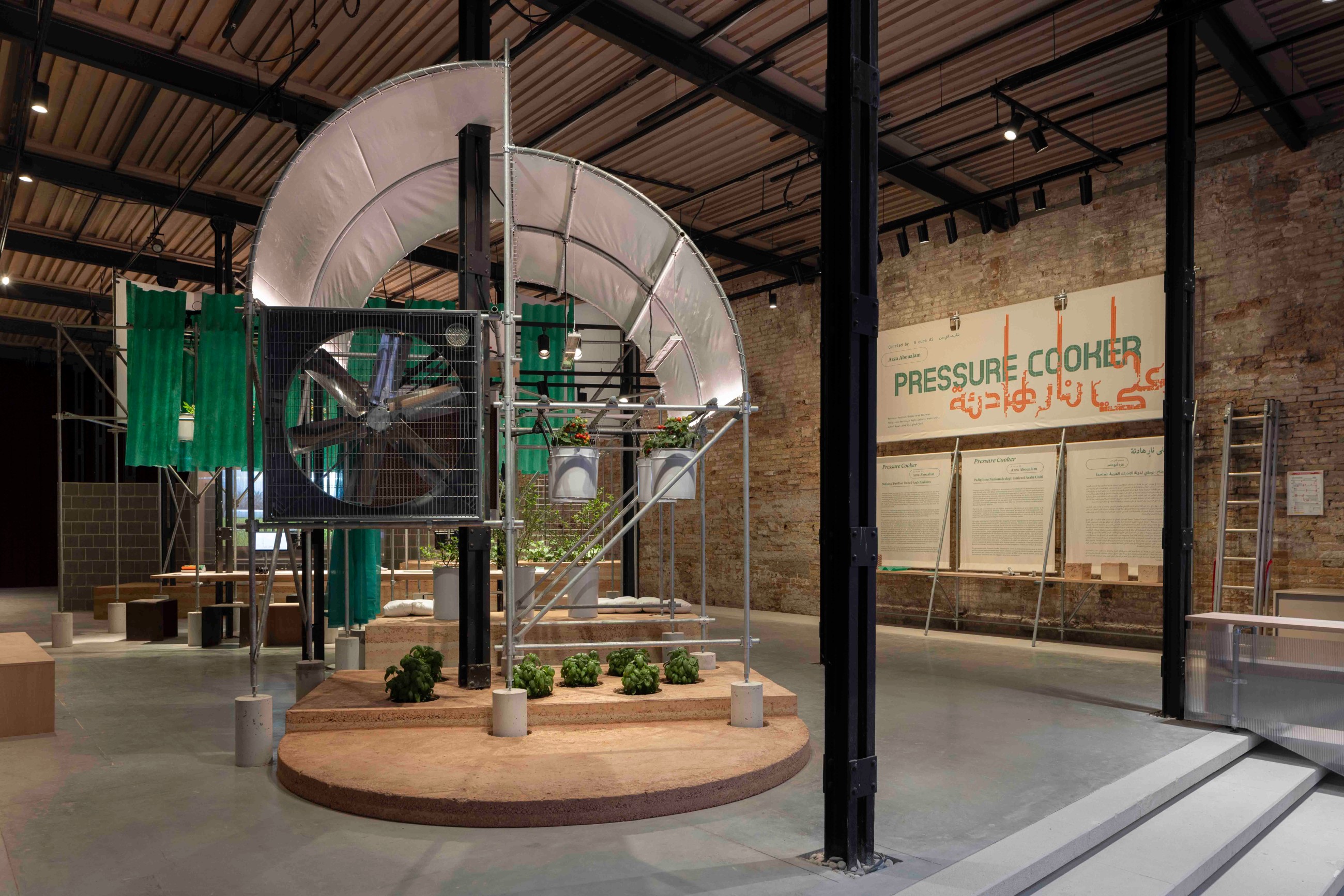 Pressure Cooker serves food security at National Pavilion UAE in Venice
