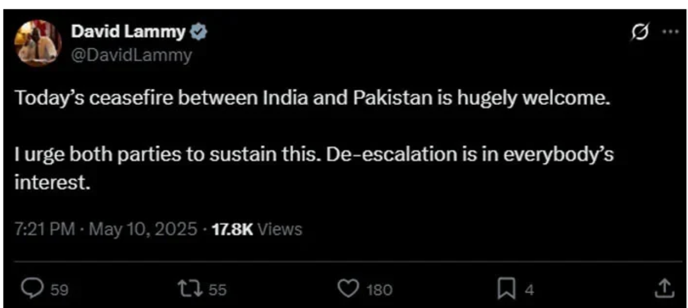 'Hugely welcome:' World reacts after India, Pakistan agree to stop firing