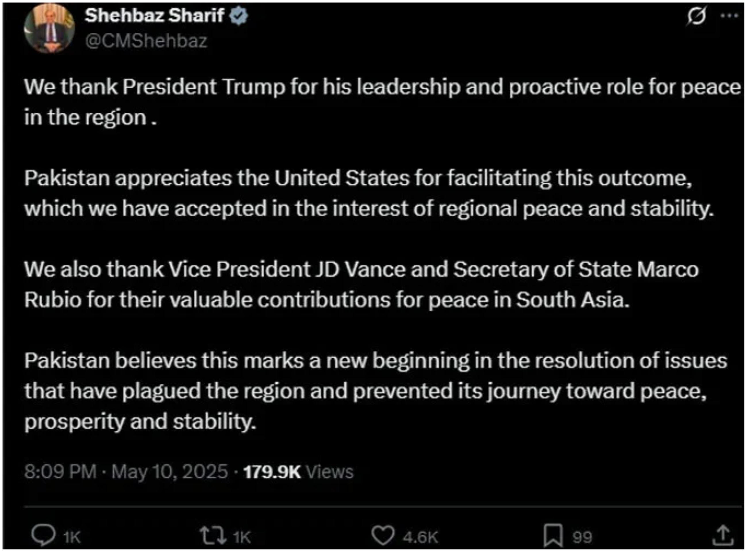 'Hugely welcome:' World reacts after India, Pakistan agree to stop firing