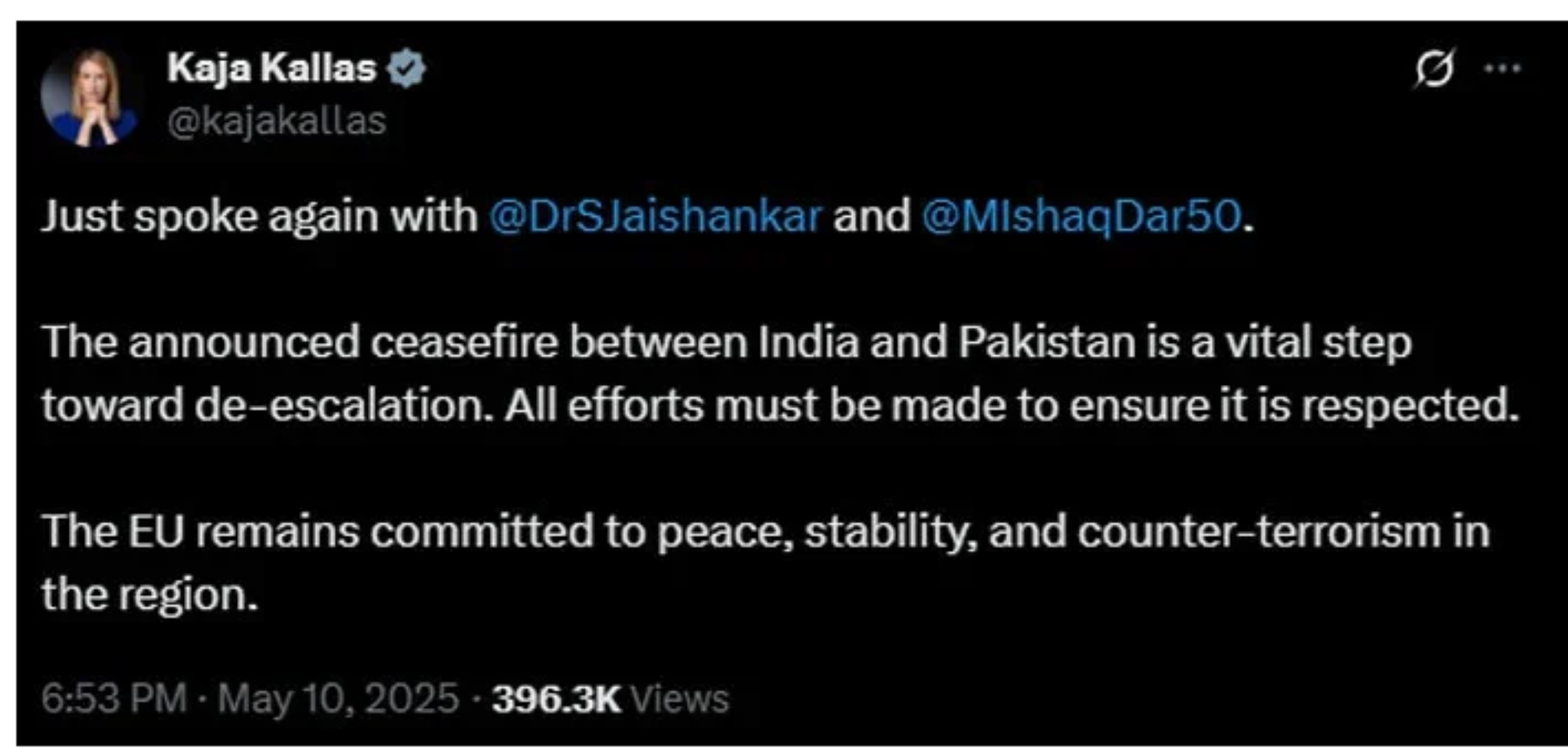 'Hugely welcome:' World reacts after India, Pakistan agree to stop firing