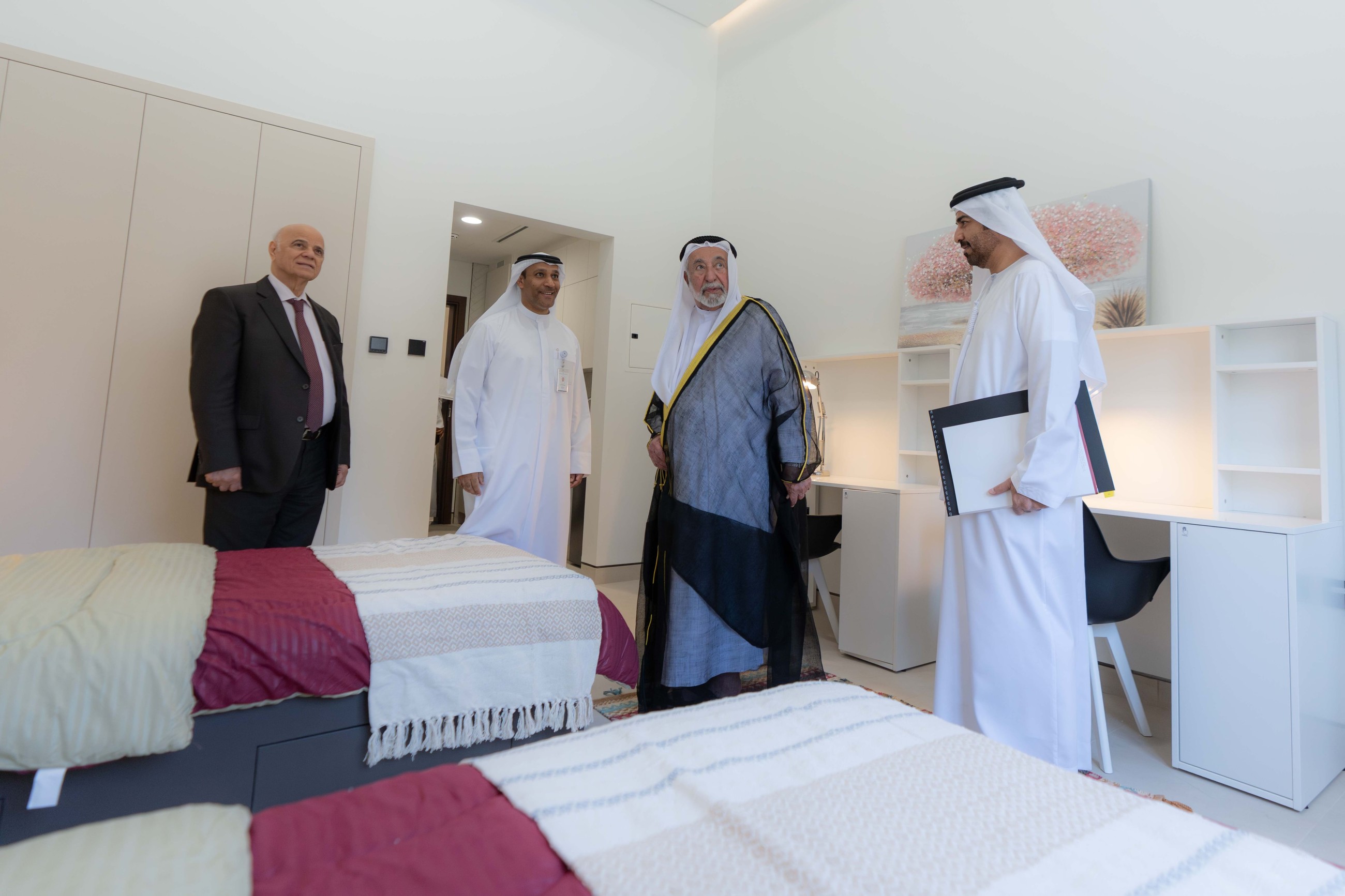 Sheikh Sultan inaugurates Khorfakkan University’s new dormitories